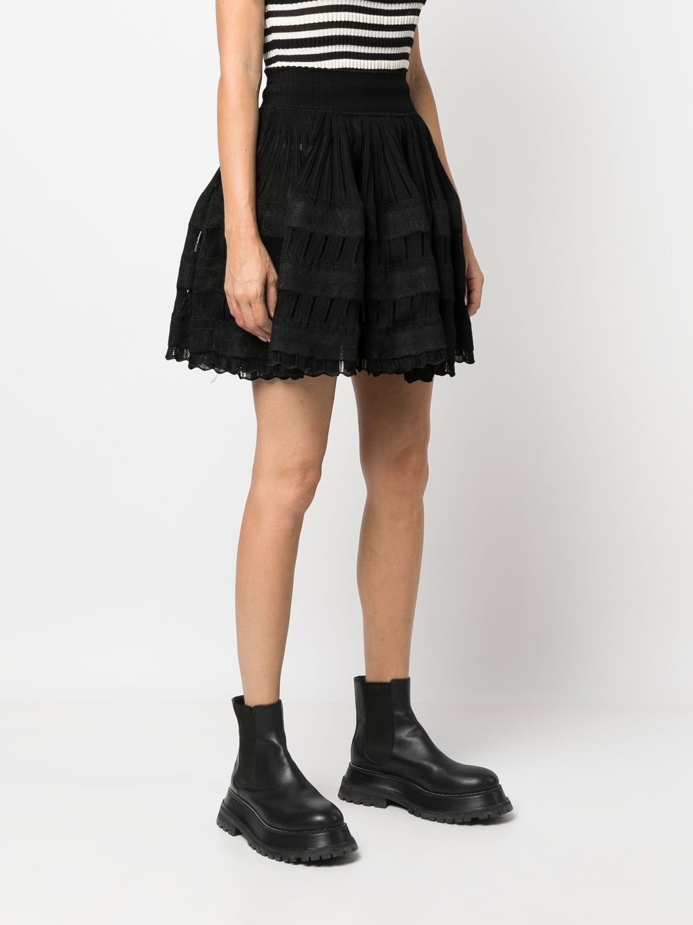 tulle A-line skirt - 3