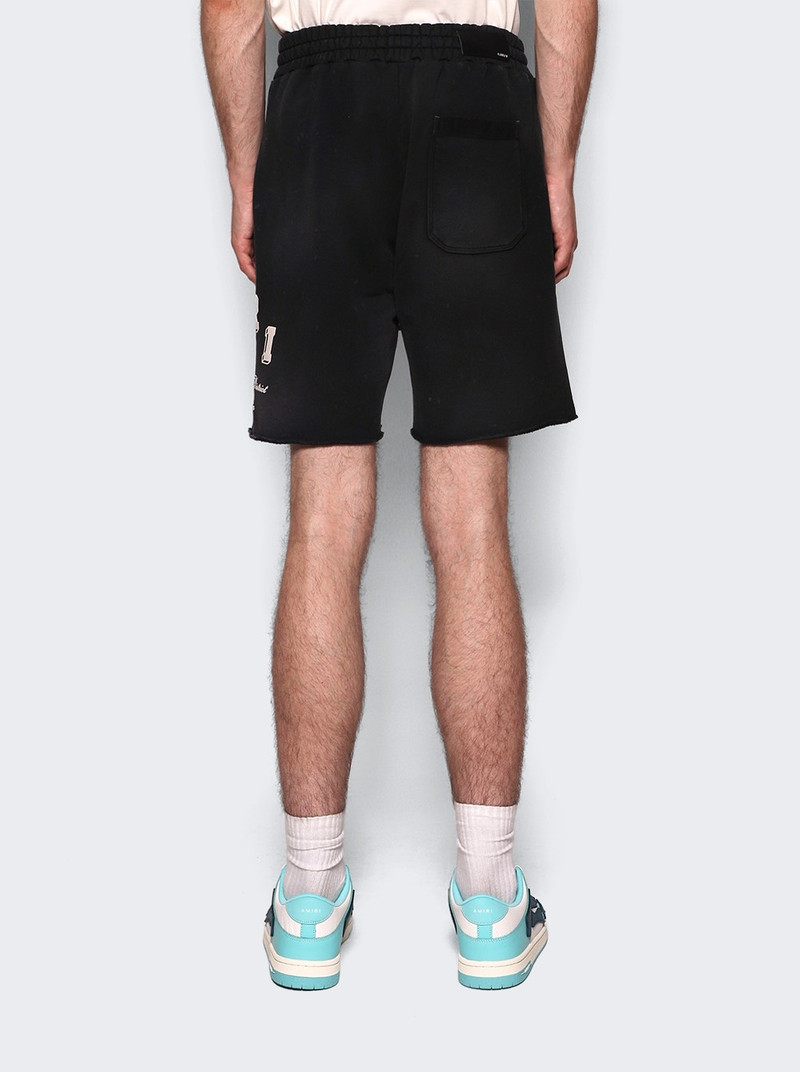 Vintage Collegiate Shorts Black 5