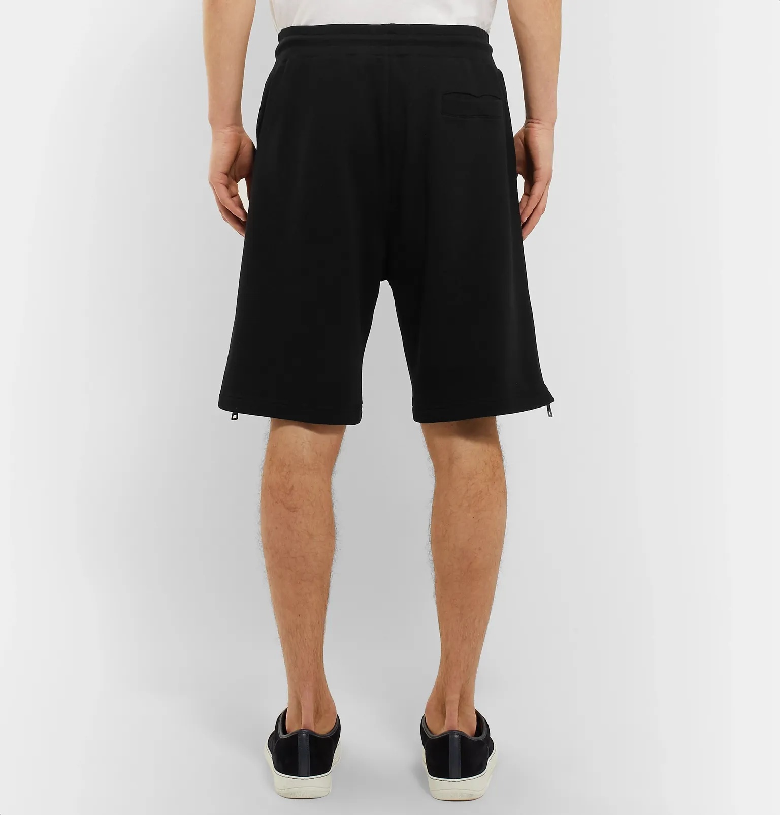 Loopback Cotton-Jersey Shorts - 5