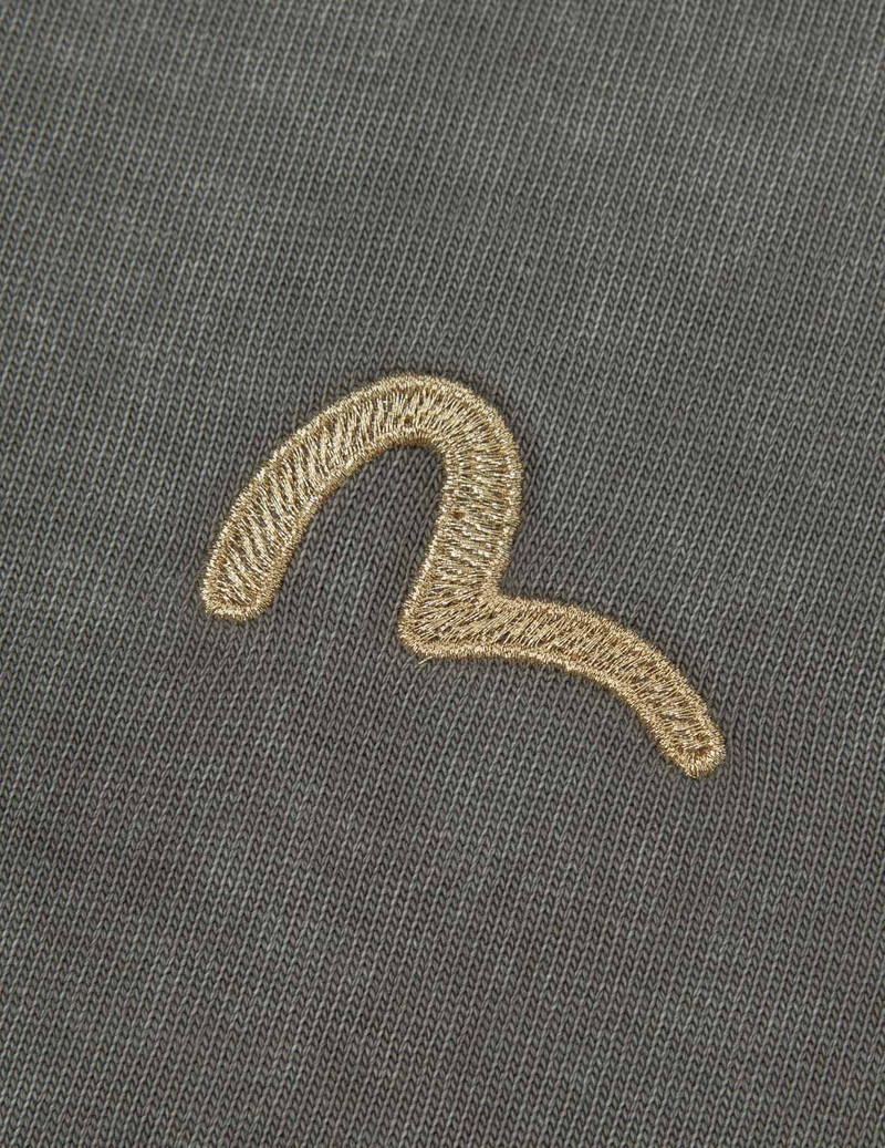 SEAGULL EMBROIDERY WASHED RELAX FIT T-SHIRT 8