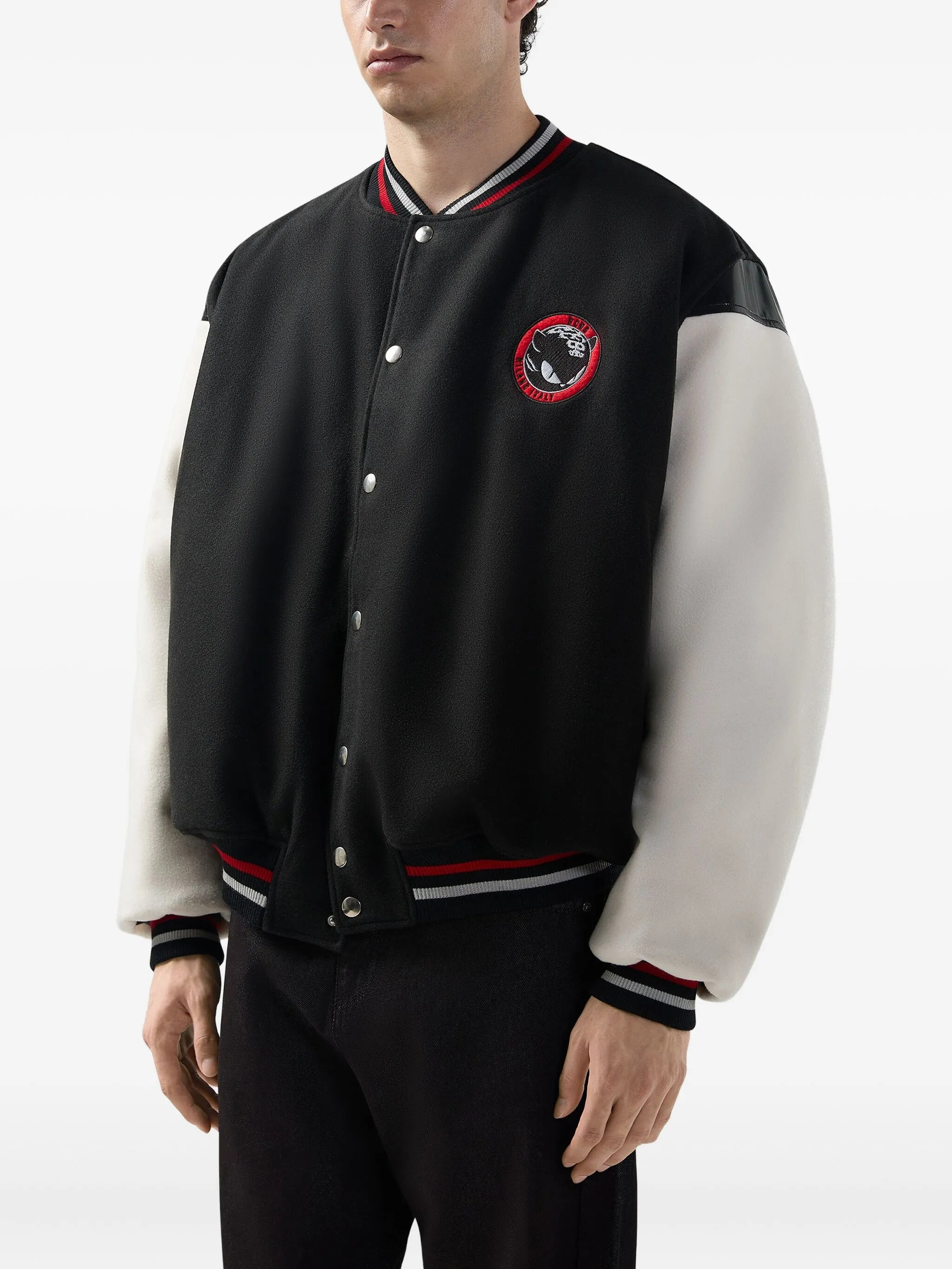 Gcds Buttoned Appliqué-detail Jacket - 2