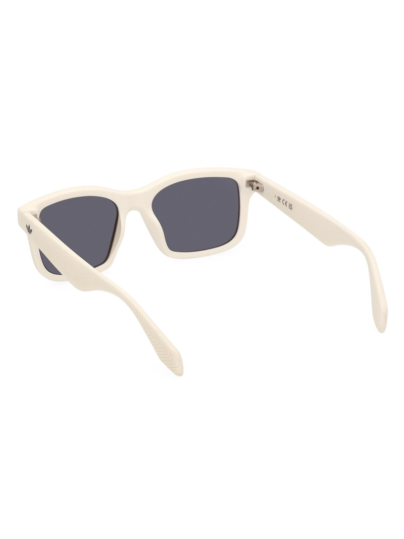 Men's 52MM Square Sunglasses - Ivory Smoke 5
