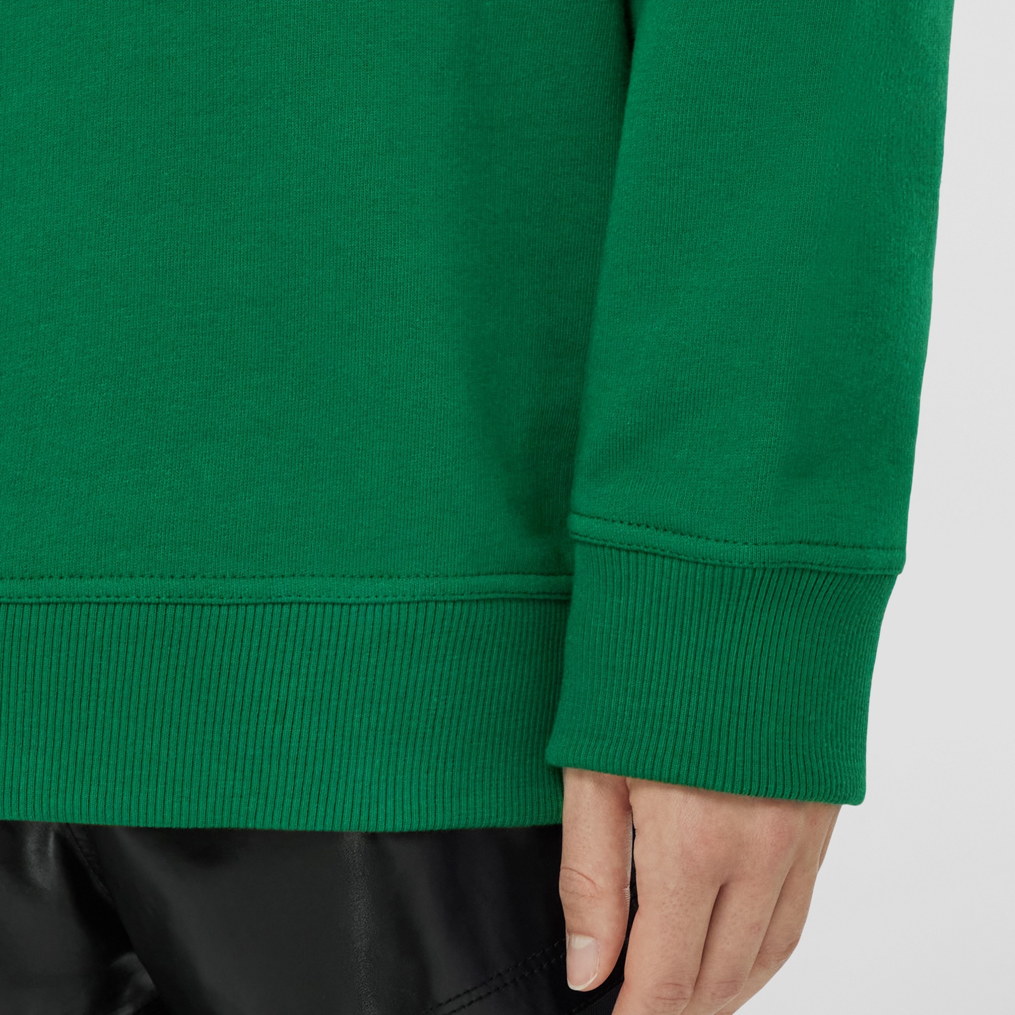 College Graphic Cotton Oversized Sweatshirt - 5