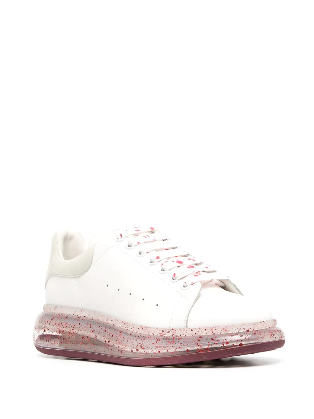 Oversized paint-splattered sneakers - 2