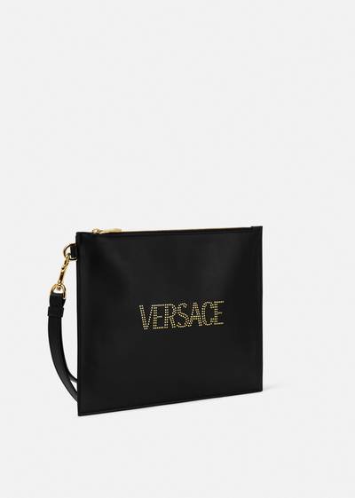 VERSACE Studded Logo Pouch outlook