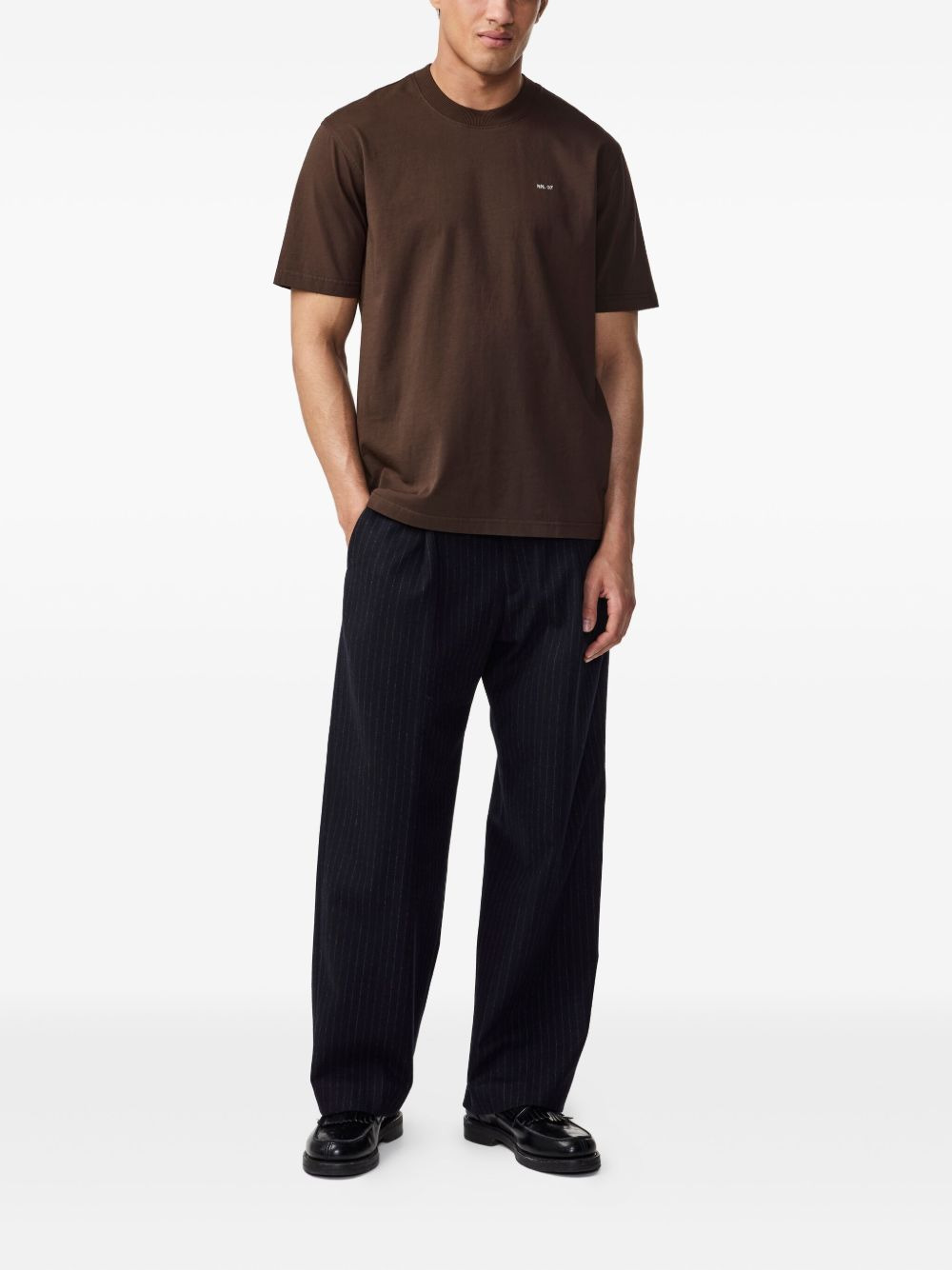 logo-embroidered t-shirt - 2
