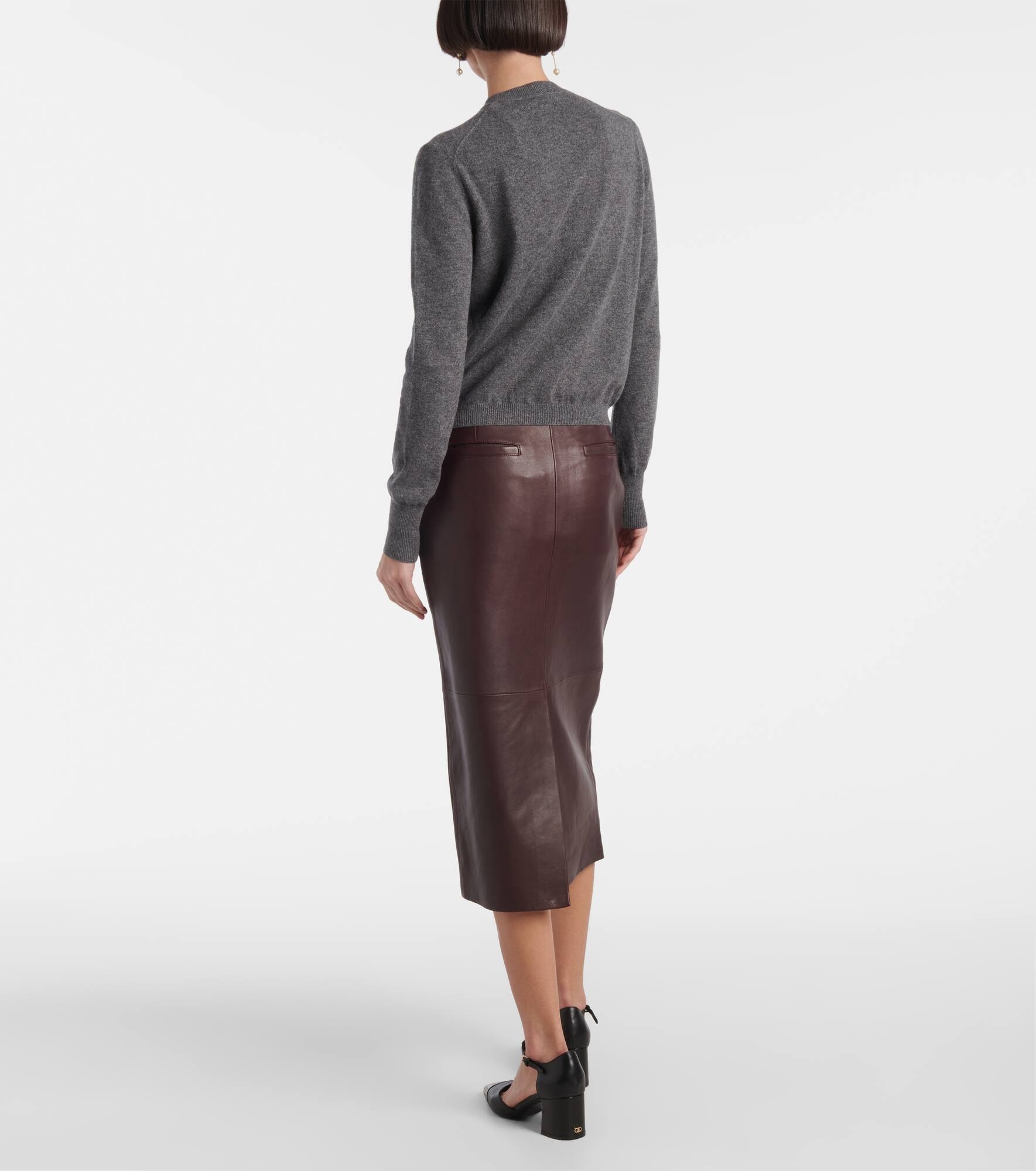 Cashmere-blend cardigan - 3