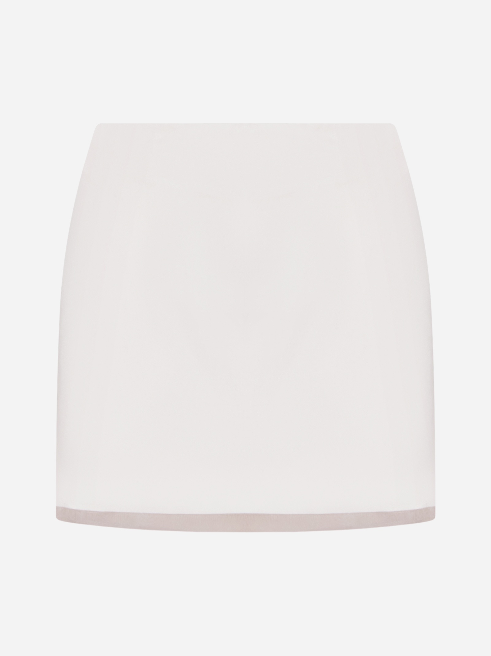 Adelchi double layer silk miniskirt - 1