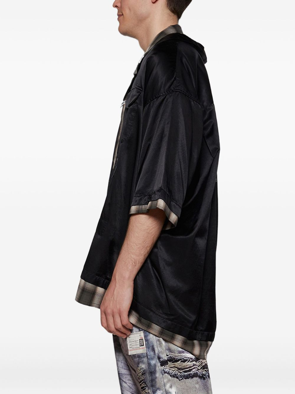 DOUBLE LAYERED S/S SHIRTS - 4