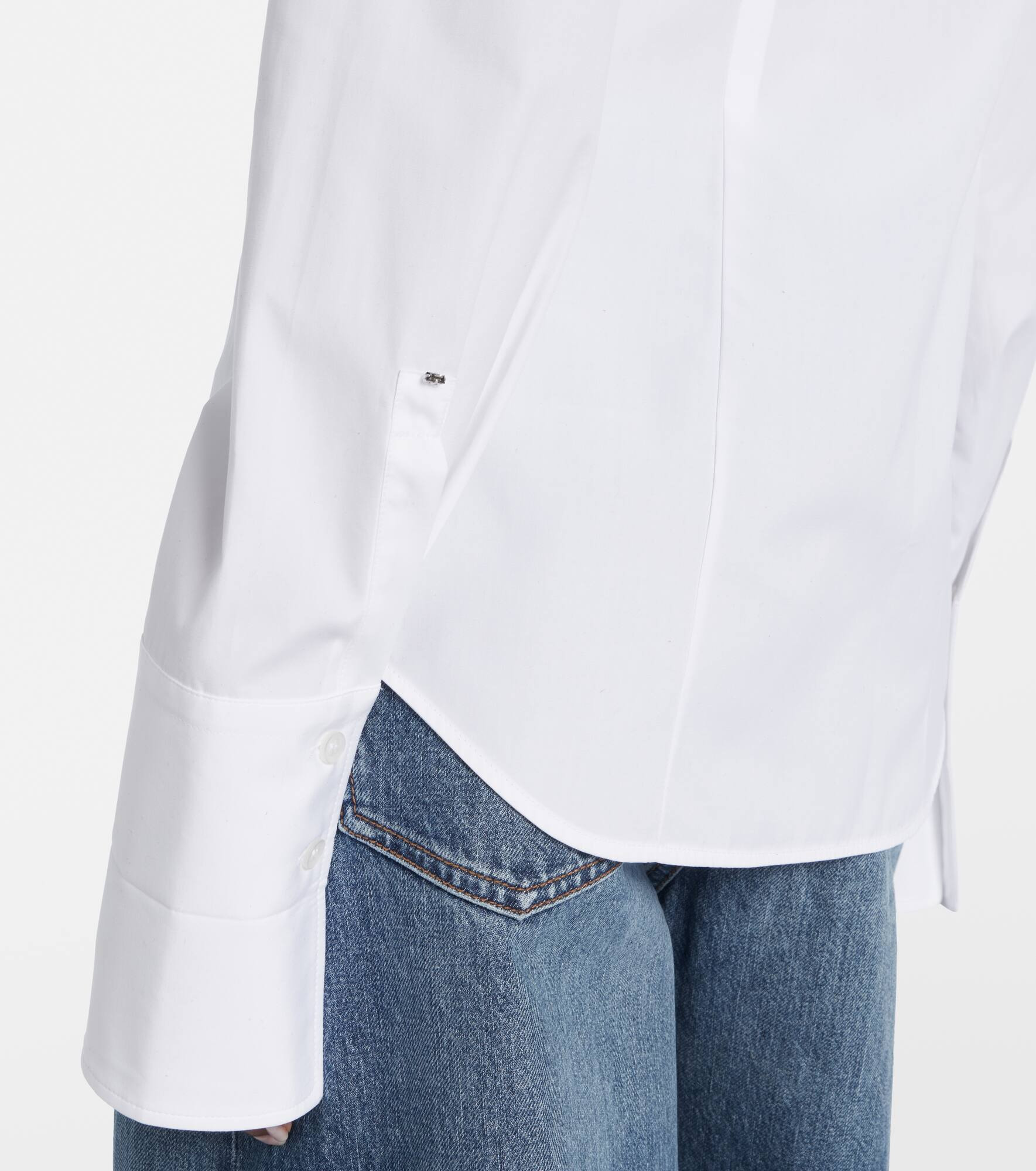 Oste cotton poplin shirt - 5