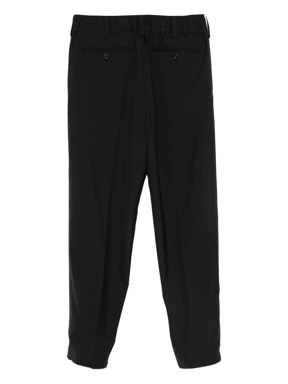 pleated drawstring trousers - 2