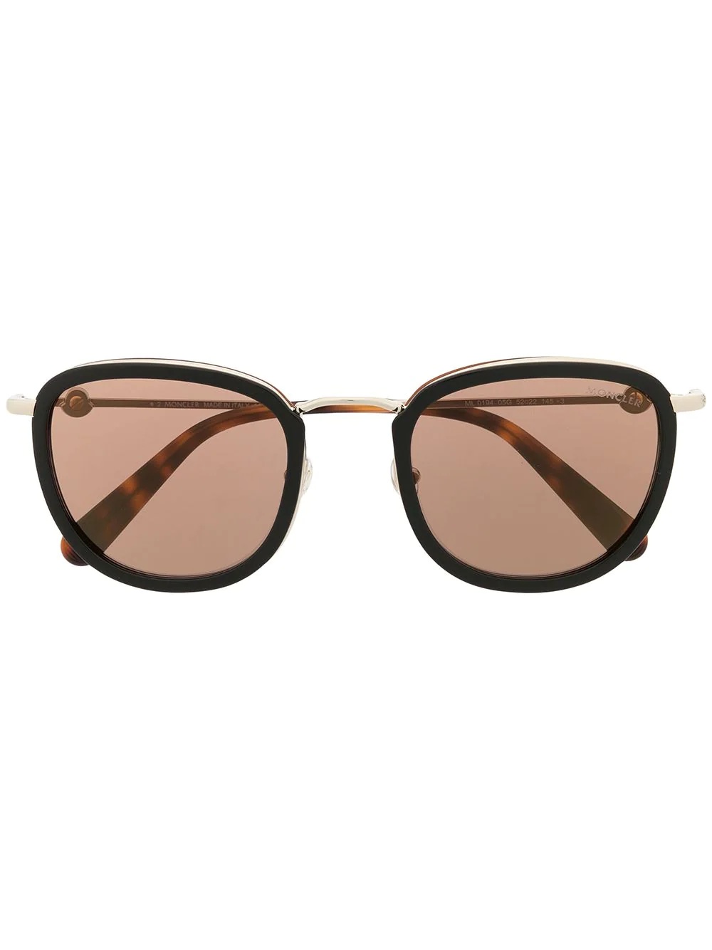 oversize-frame sunglasses - 1