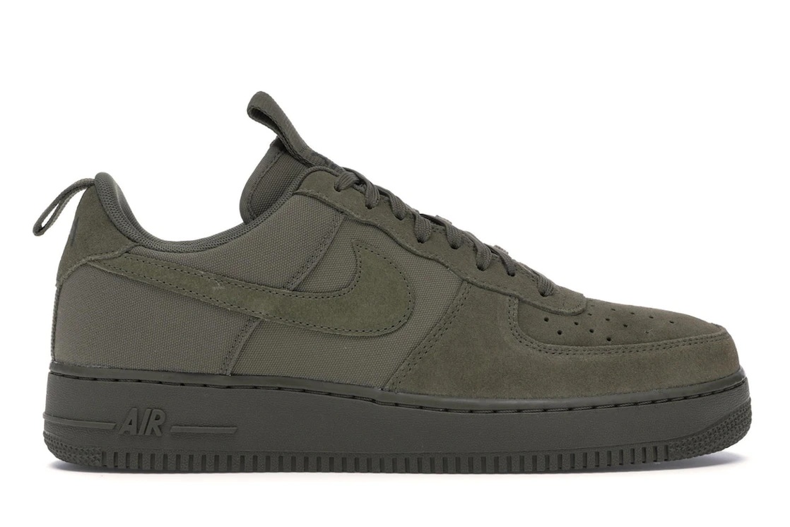 Nike Air Force 1 Low Canvas Medium Olive - 1