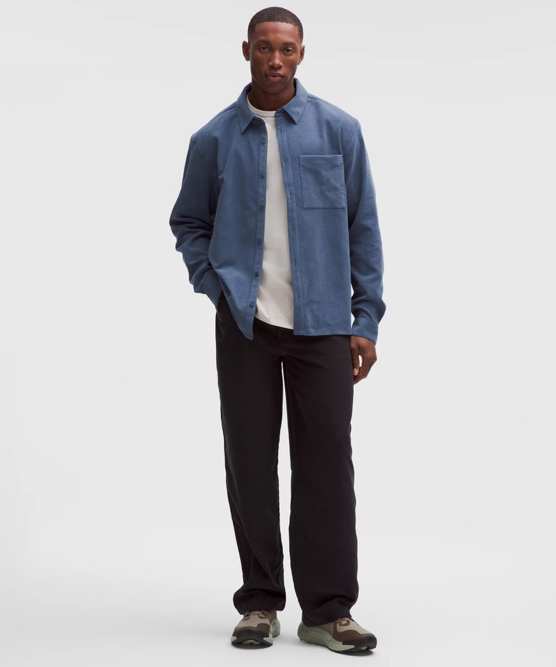 lululemon Corduroy Relaxed-Fit Long-Sleeve Button-Up Shirt outlook