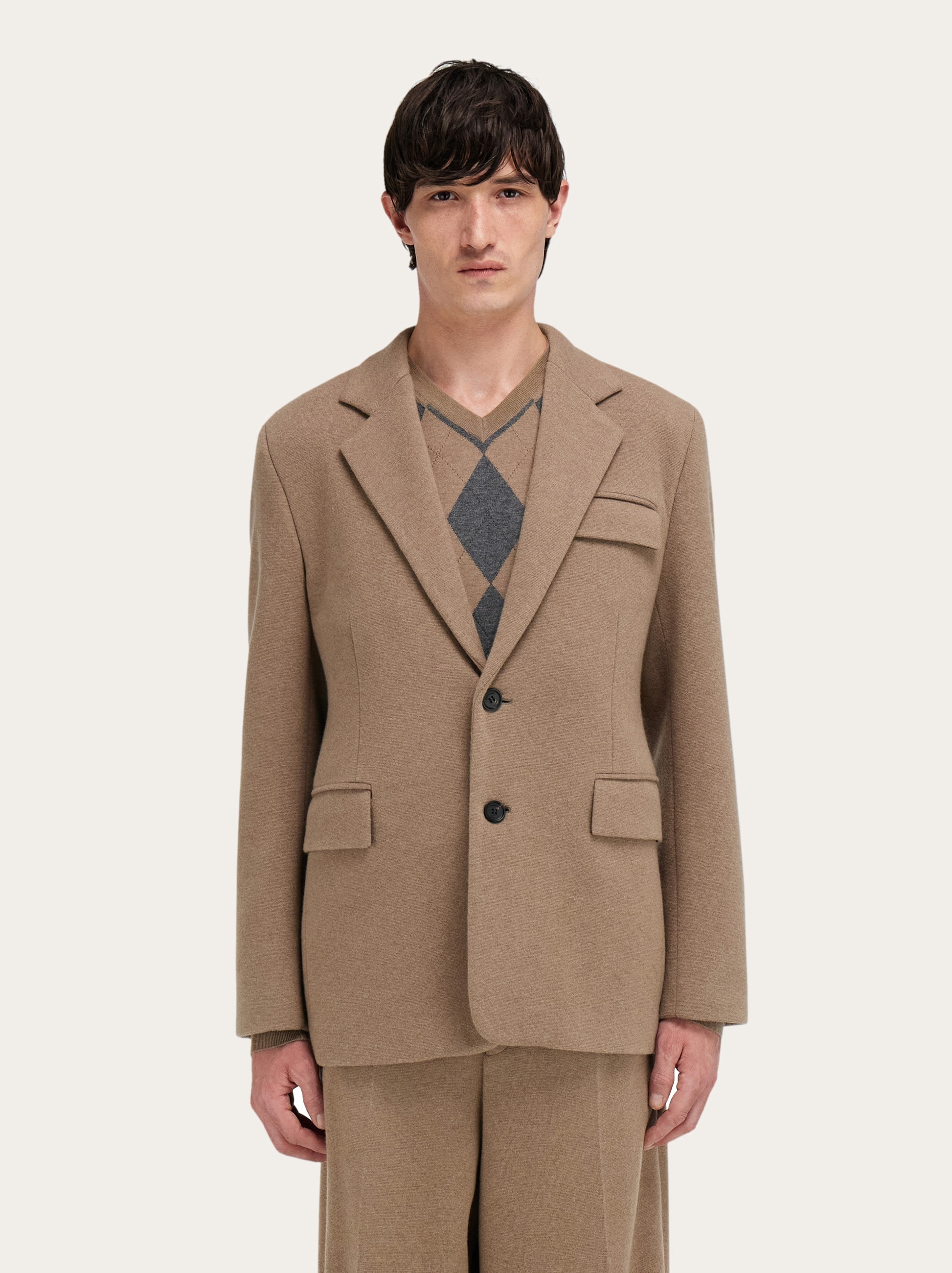 Jersey interlock blazer - 2