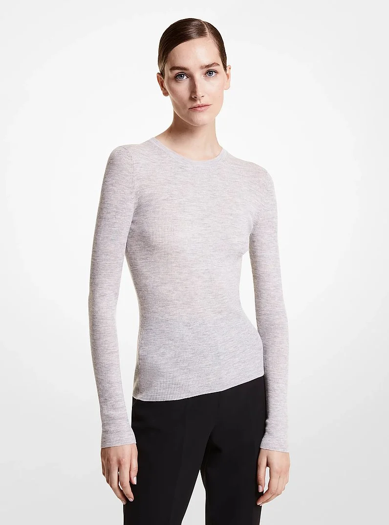 Hutton Featherweight Cashmere Sweater - 1