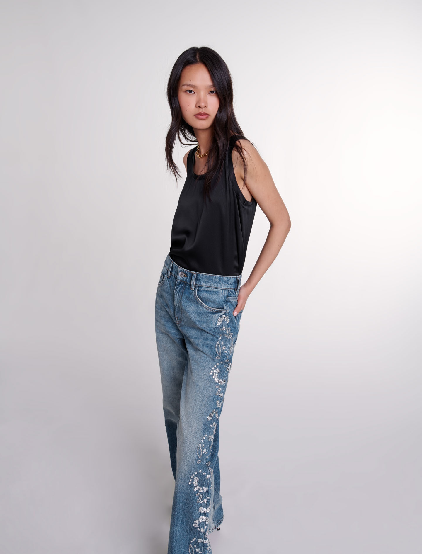 Silk tank top - 5