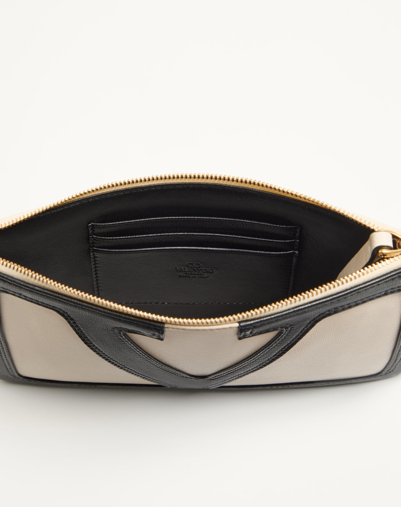 Valentino VALENTINO GARAVANI VIVA SUPERSTAR NAPPA LEATHER POUCH outlook