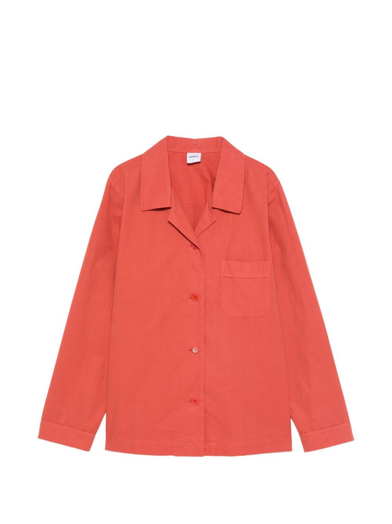 chest-pocket buttoned blouse 1