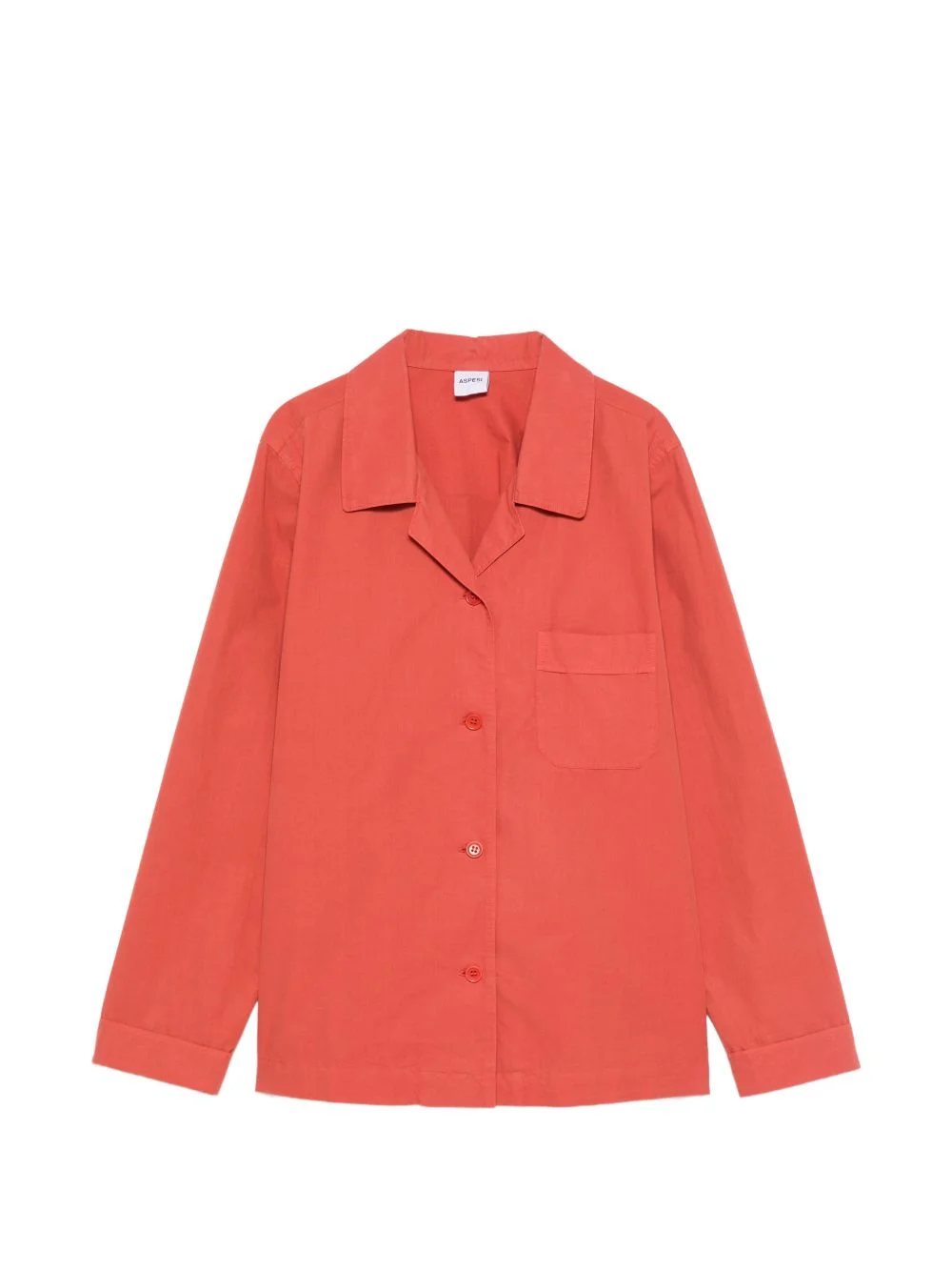 chest-pocket buttoned blouse - 1