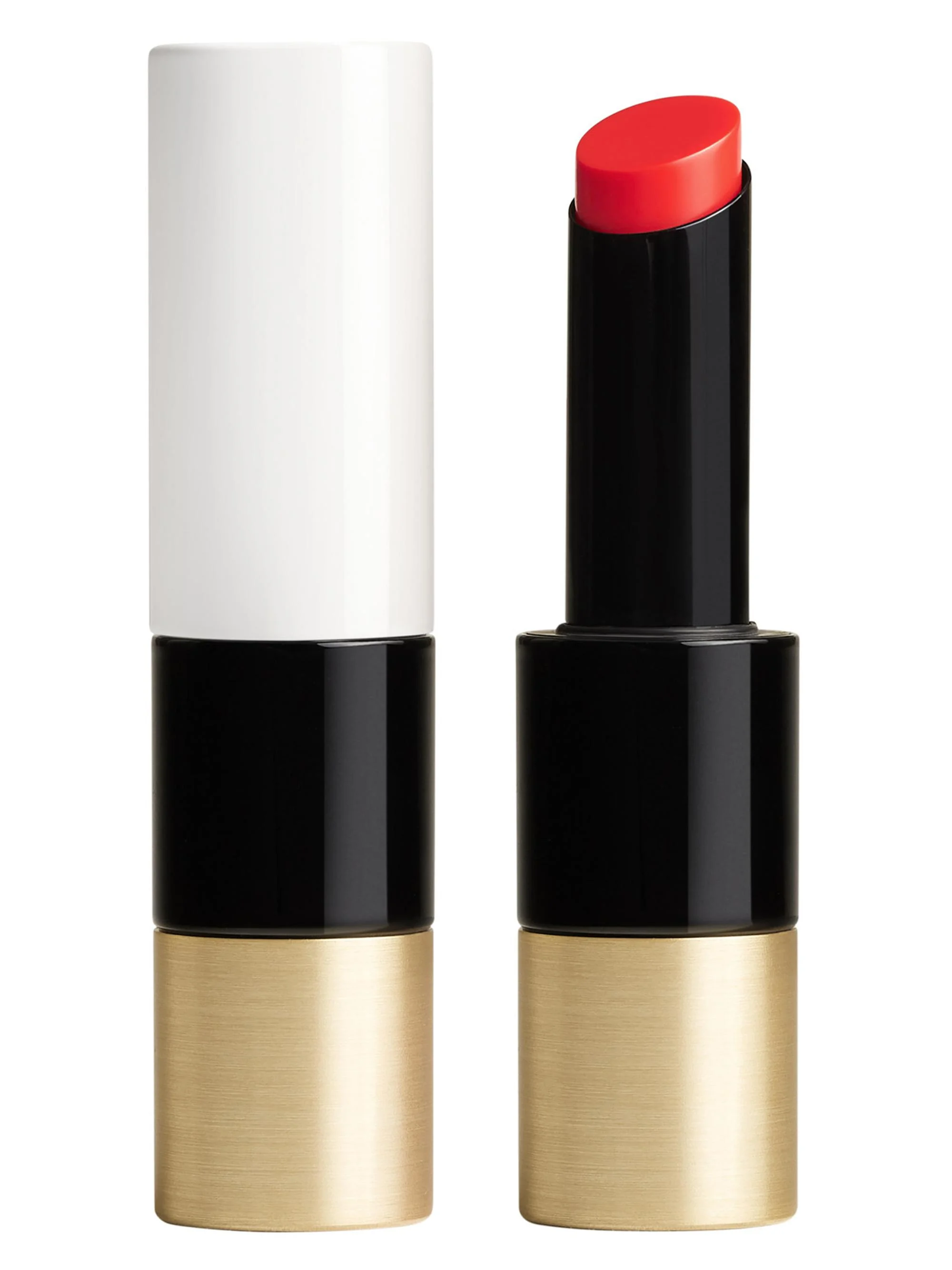 Women's Rouge Hermès Silky Lipstick Shine - 34 Corail Jaipur - 1