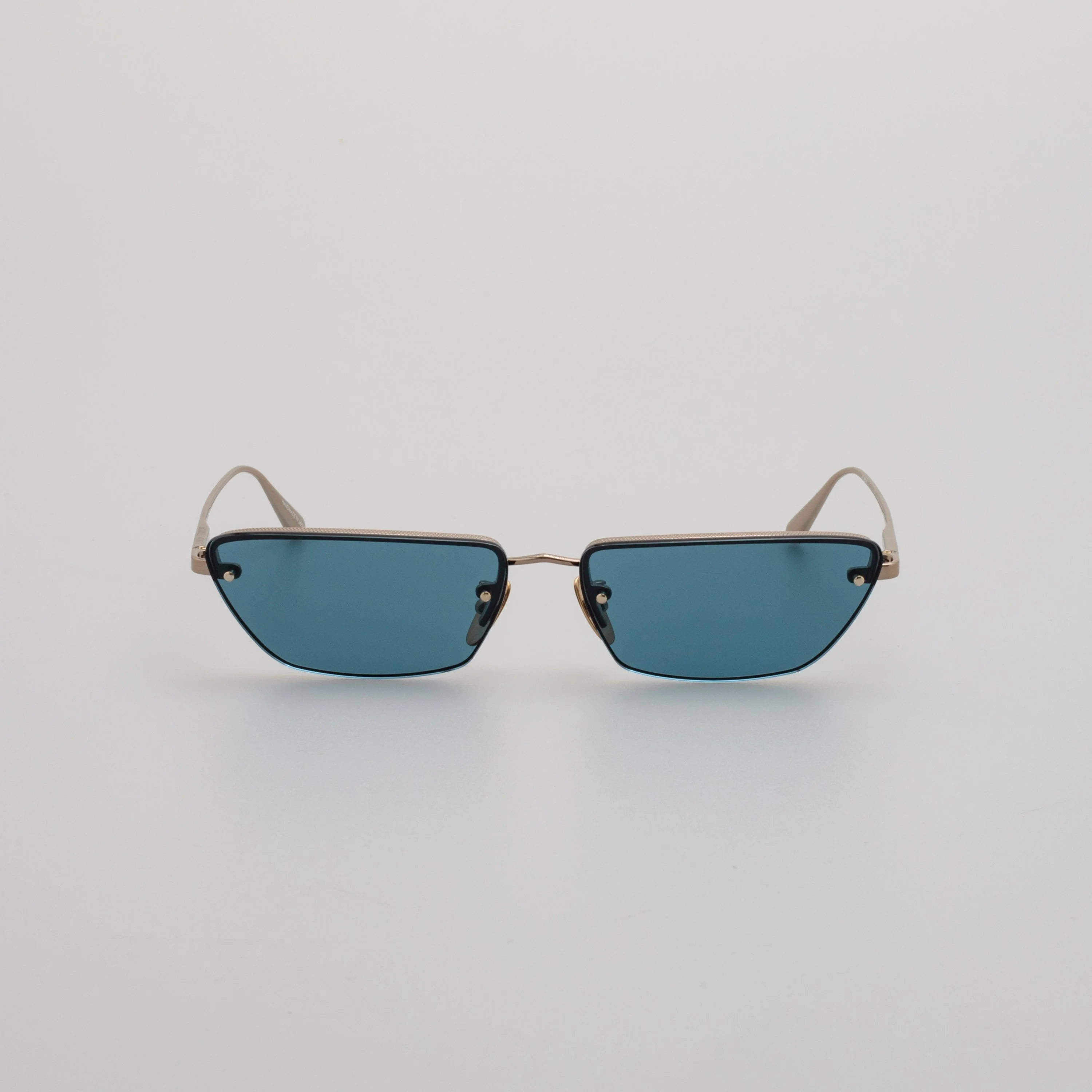 Cleo Cat Eye Sunglasses in Aqua - 1