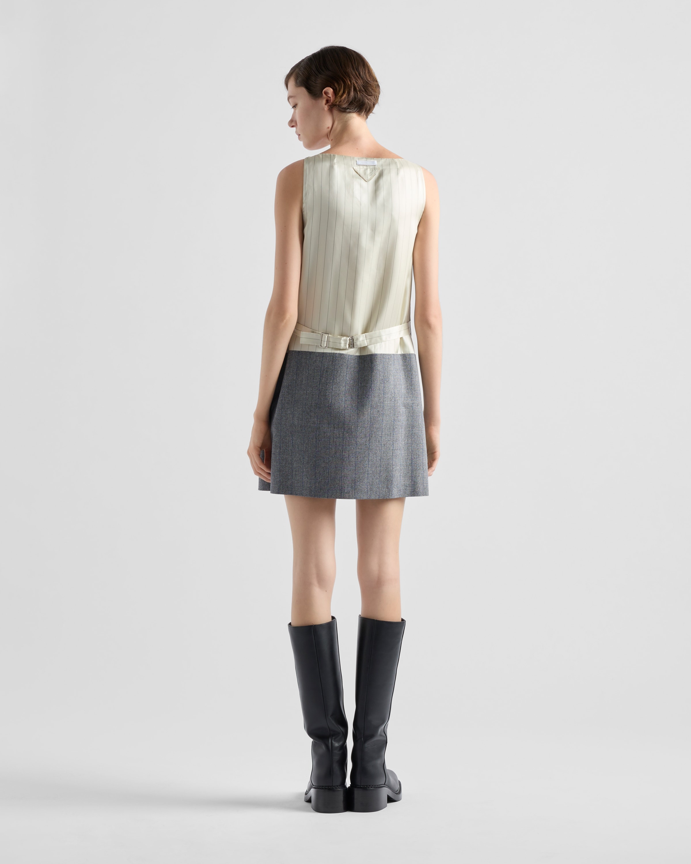 Pinstriped mini-dress - 5