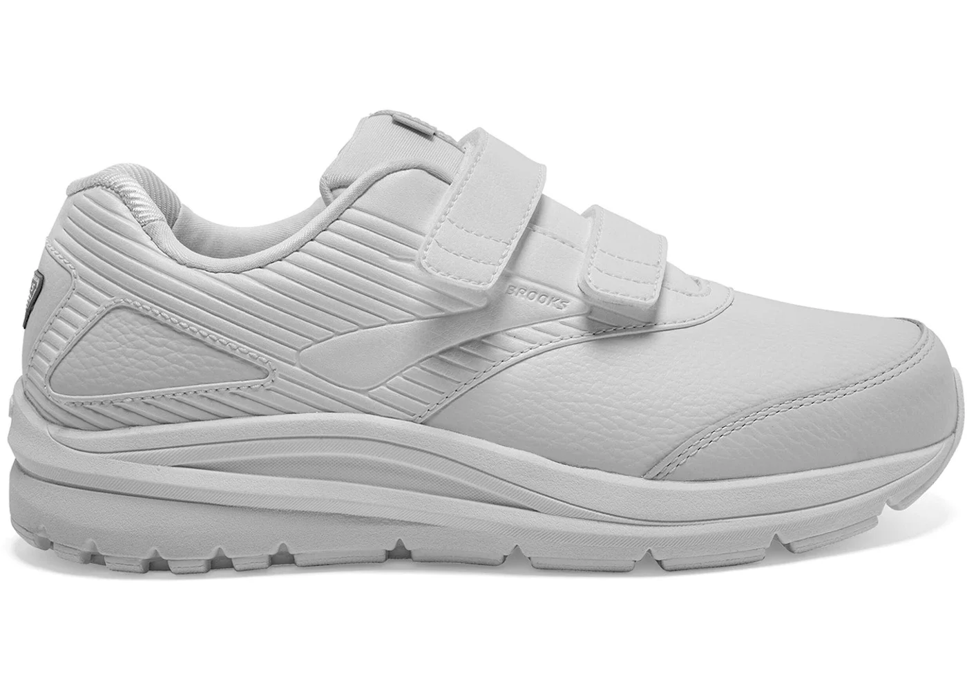Brooks Addiction Walker V-Strap 2 Triple White (Women's) - 1