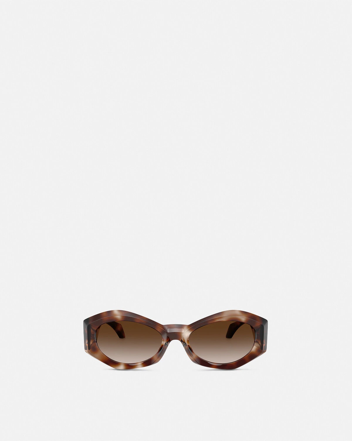 Medusa Plaque Irregular Sunglasses - 2