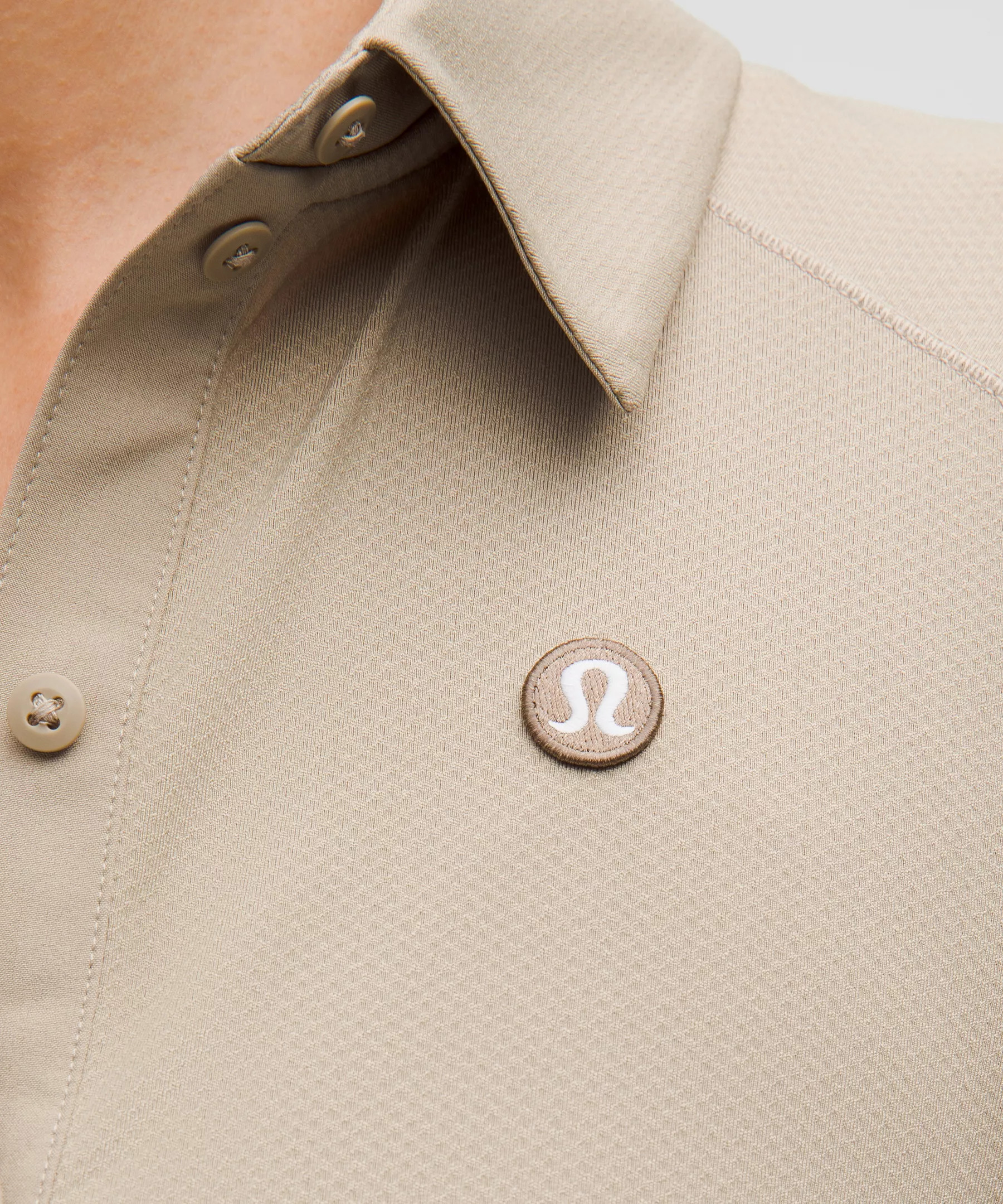 Quick-Dry Long-Sleeve Polo Shirt *Straight Hem - 6
