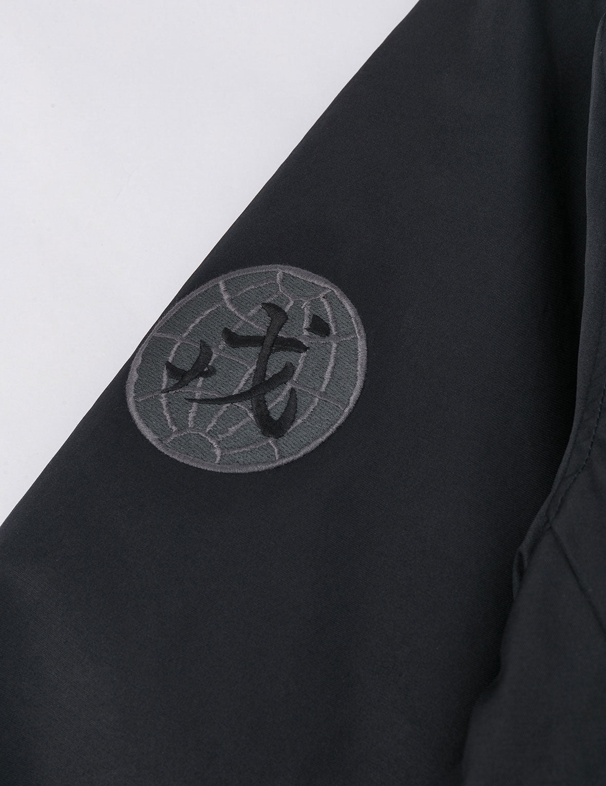 Multi Logo Badges Embroidery Regular Fit Padded Bomber Jacket - 9