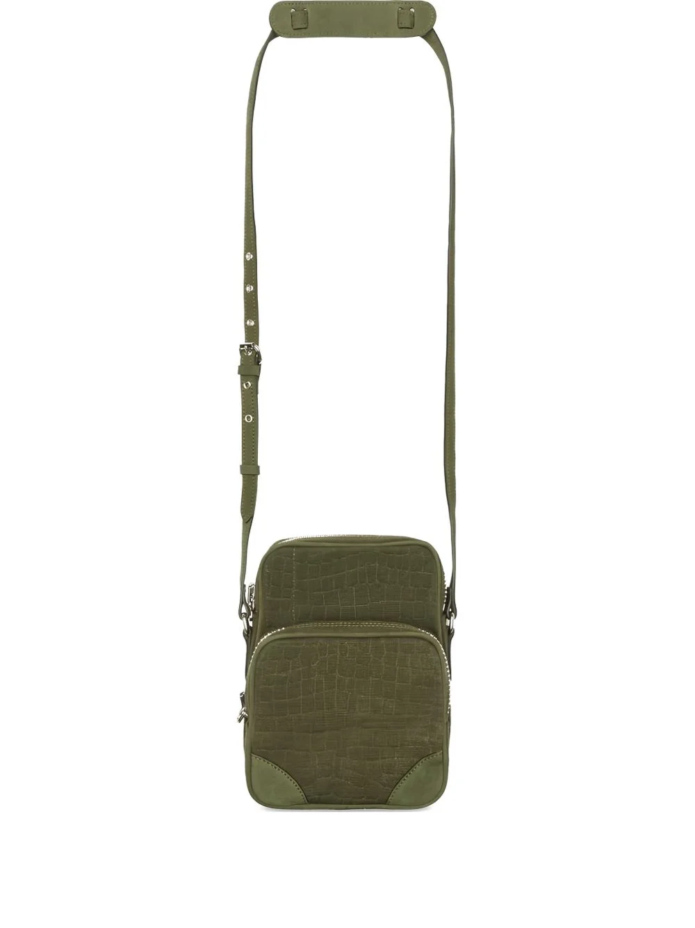 small zip-fastening shoulder bag - 1