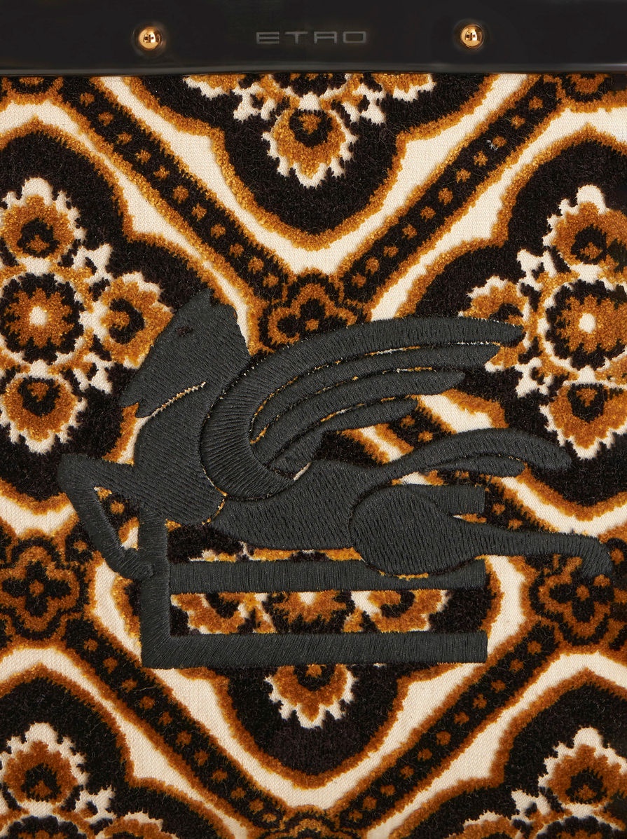 SMALL JACQUARD LOVE TROTTER BAG - 6