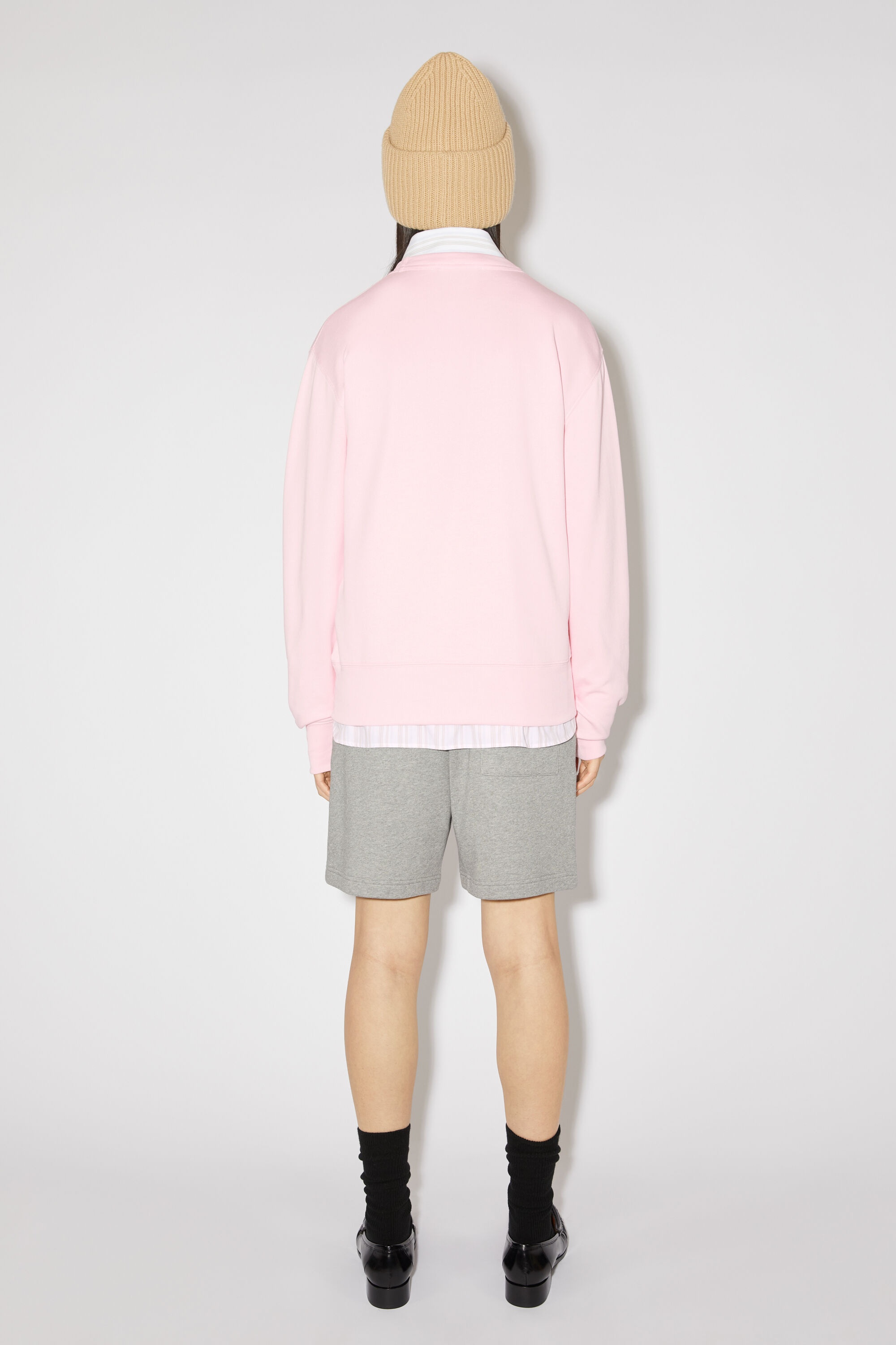 Crew neck sweater - Regular fit - Light pink - 3