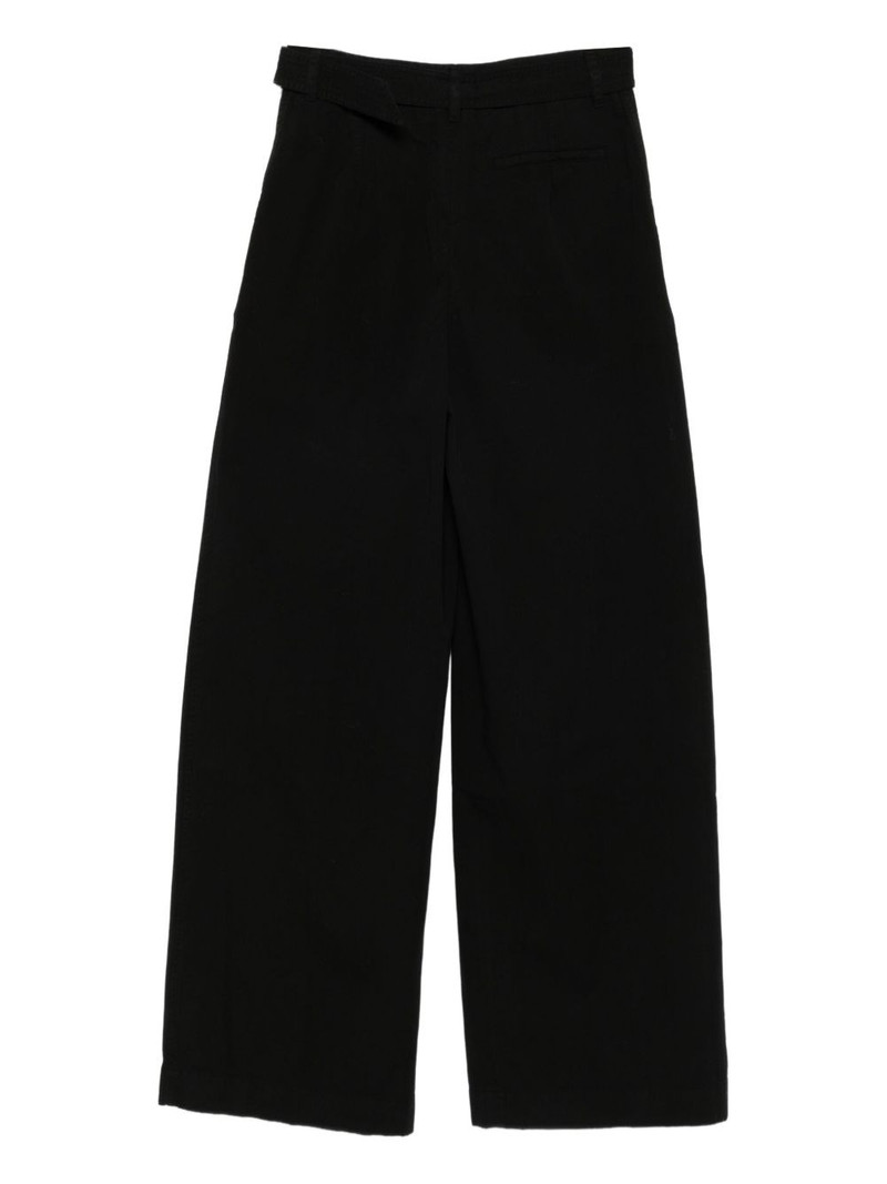 christian wijnants Paradisa garment dyed trousers outlook