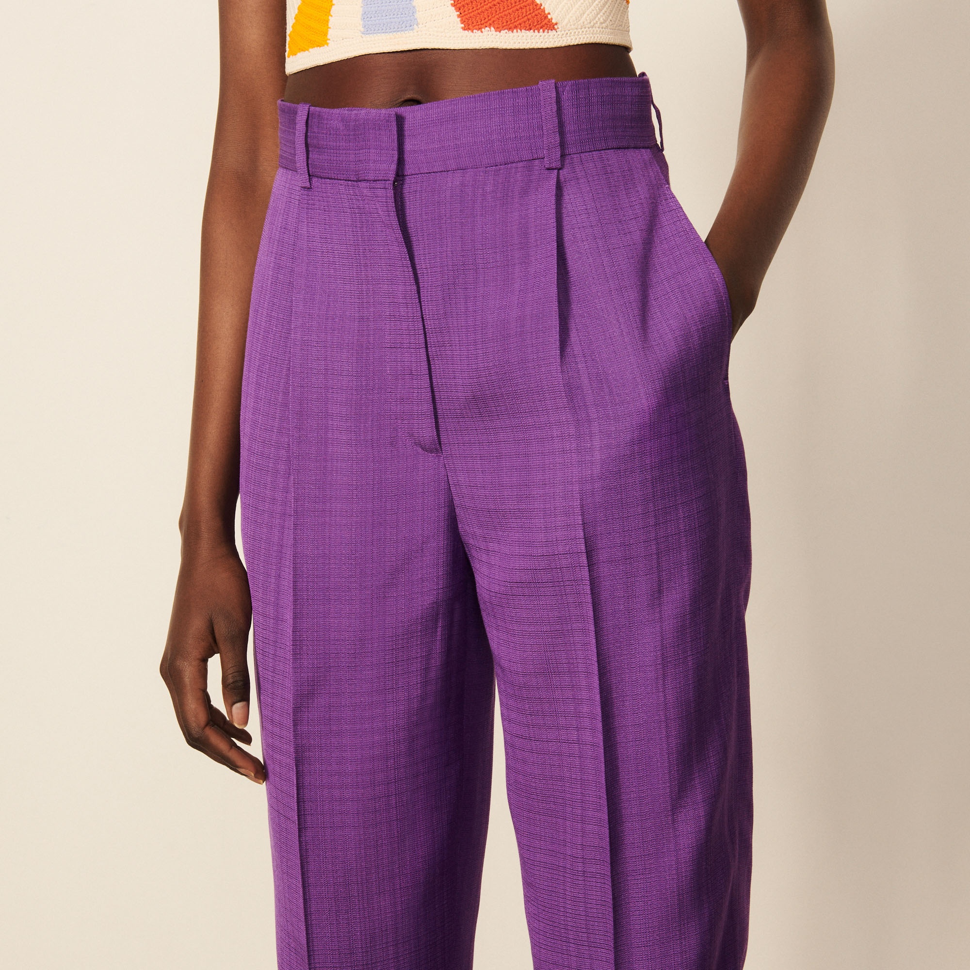 Straight-leg trousers - 5
