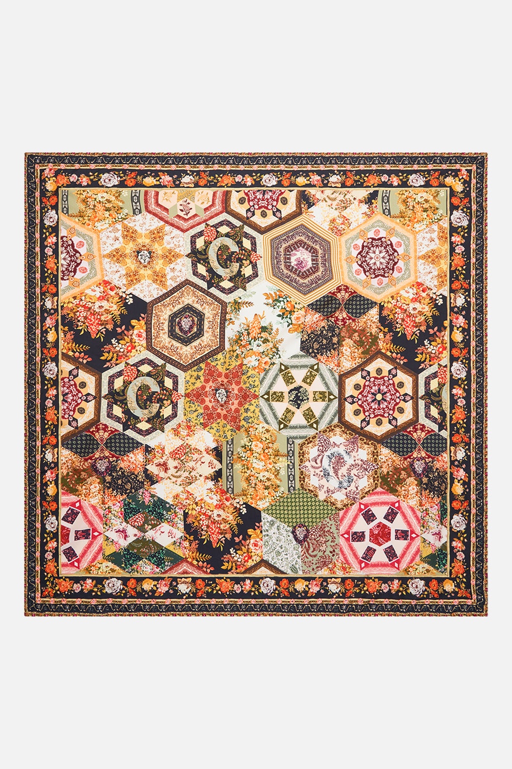LARGE SQUARE SCARF - 2