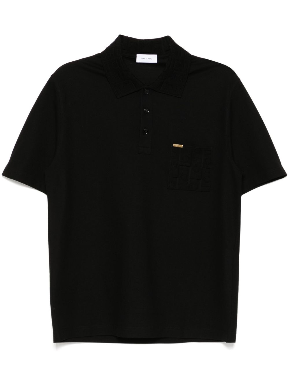 cotton polo shirt - 1
