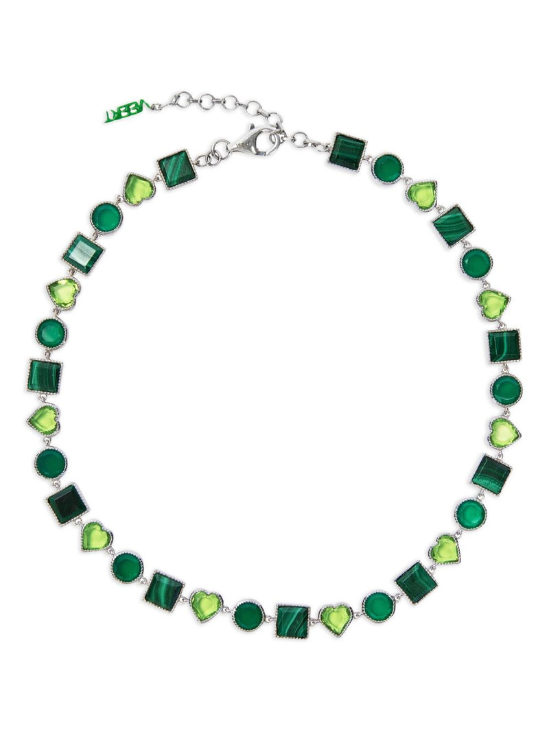 geometric charm necklace 1