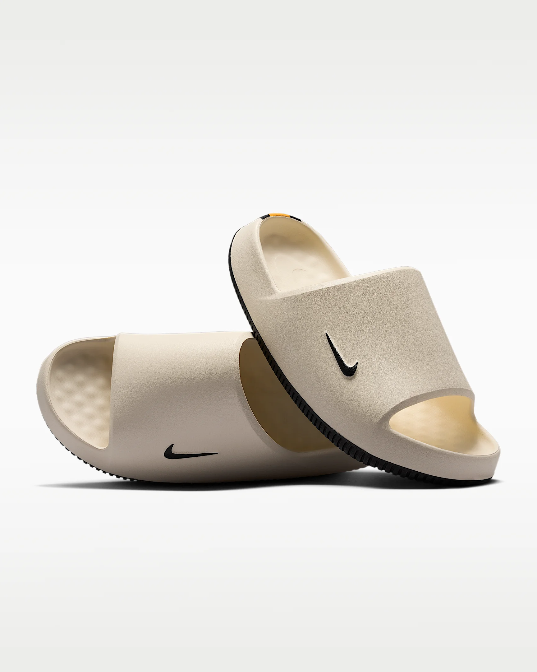 Nike Calm (Pittsburgh Steelers) Men's NFL Slides - 1