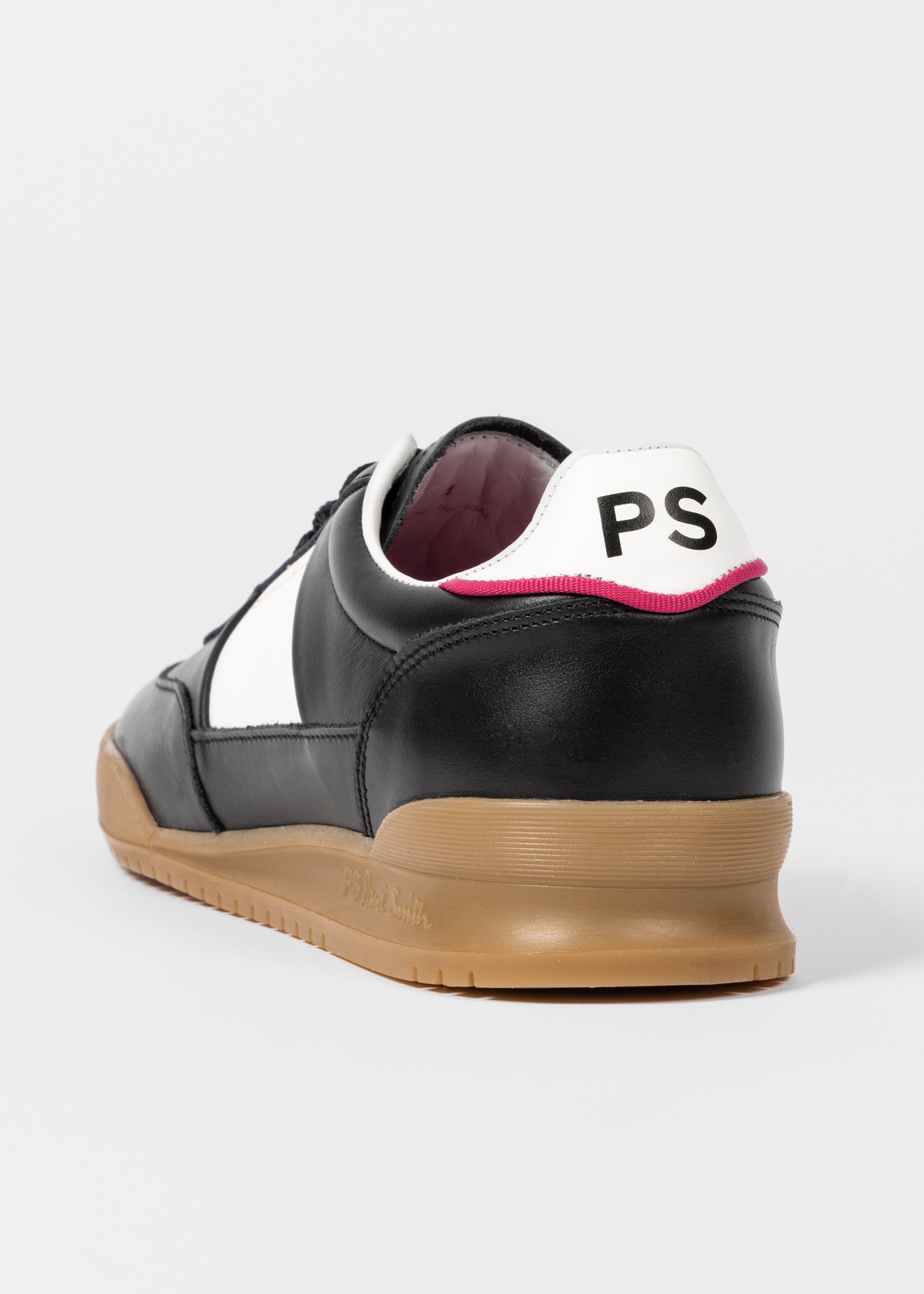 Women's Black Leather 'Dover' Trainers - 5