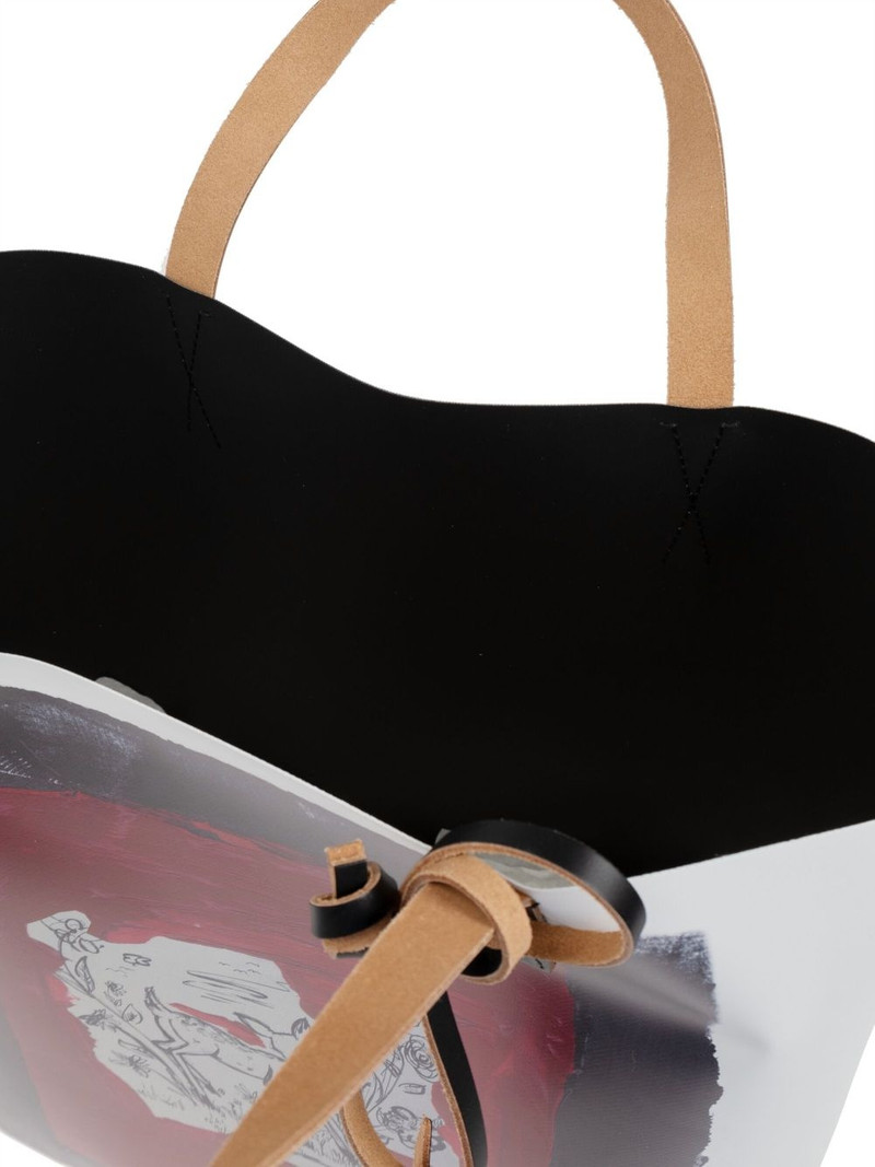 painterly-print tote bag 6