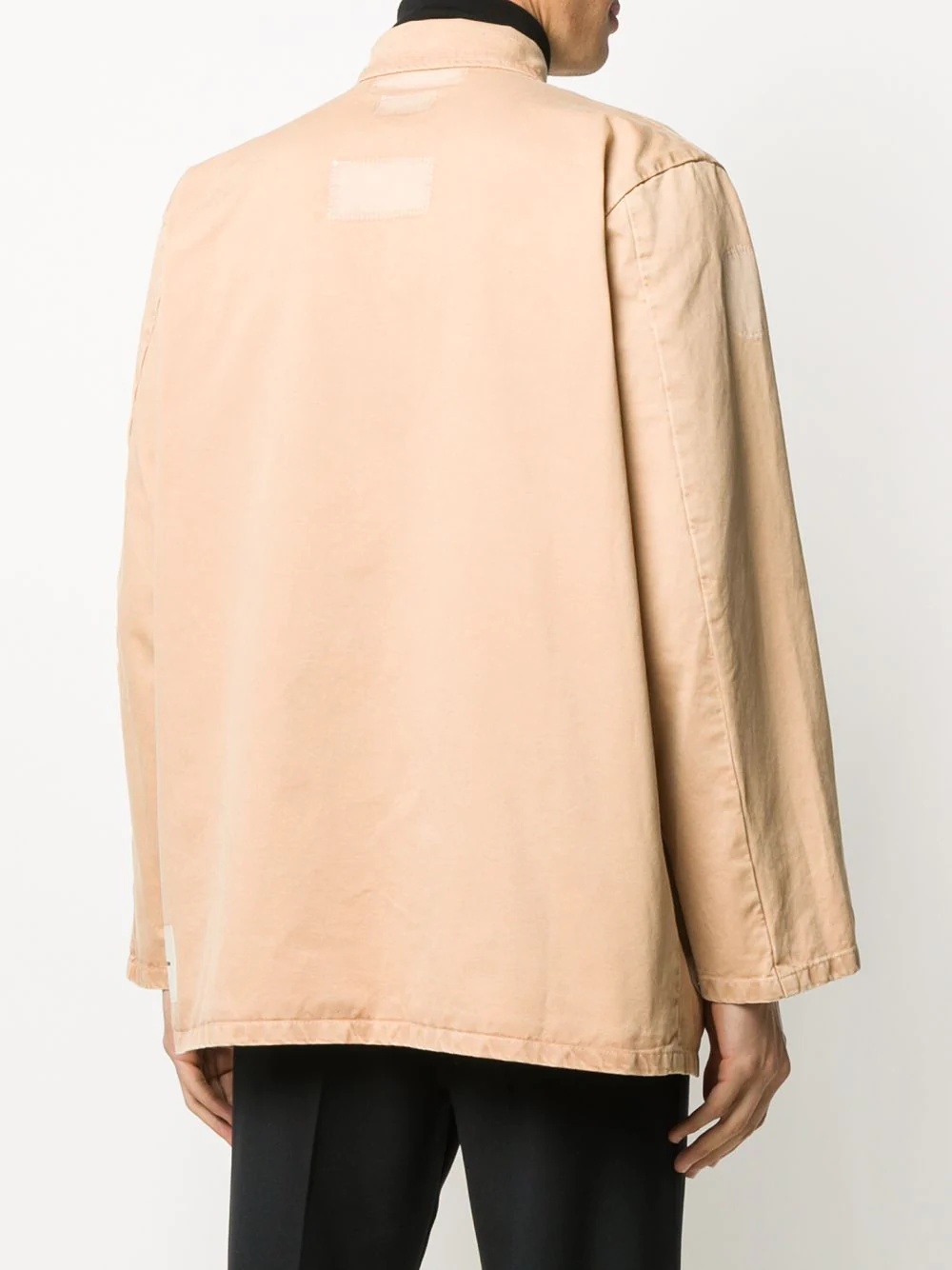 oversized button-up shirt - 4