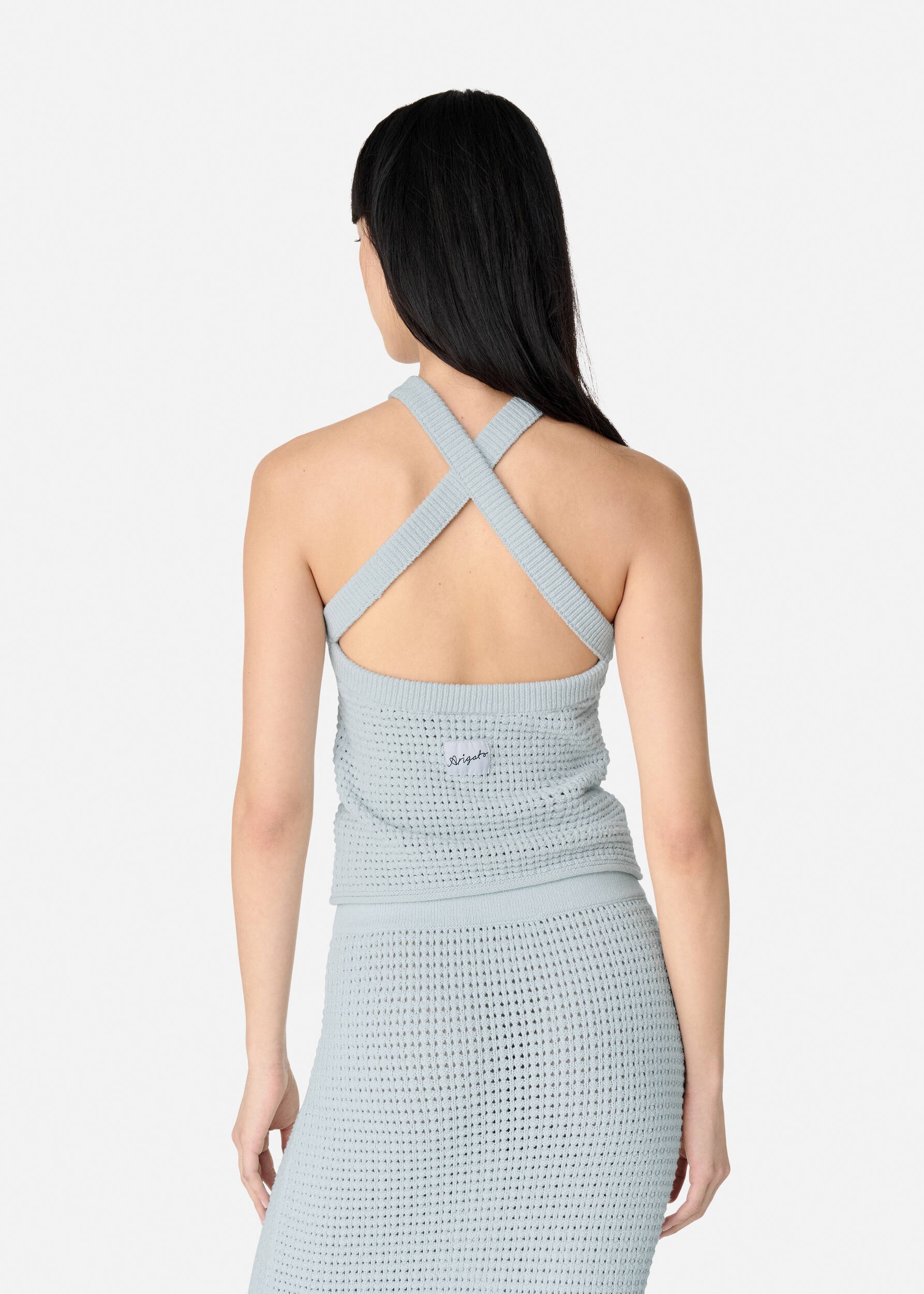 Halter Crochet Tank - 3