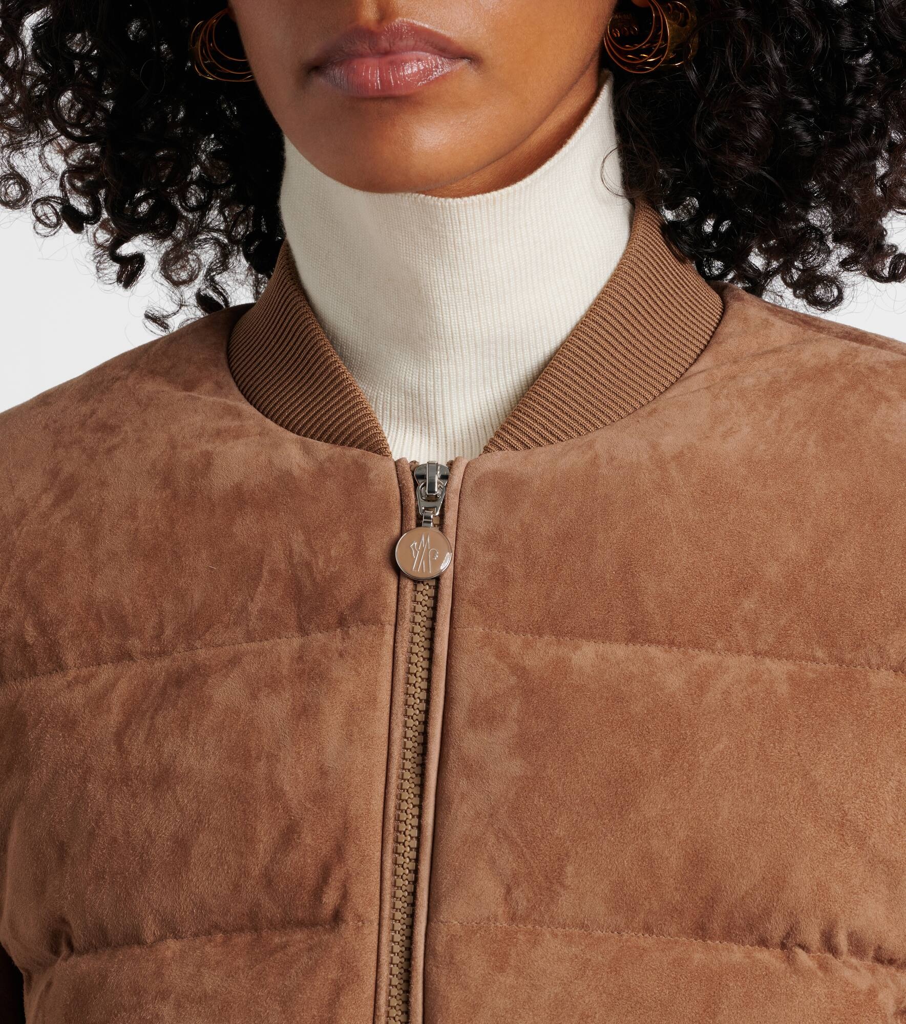 Pollet suede down jacket - 4