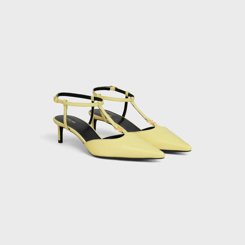 CELINE KITTEN T-BAR STRAP PUMP in LAMBSKIN 2