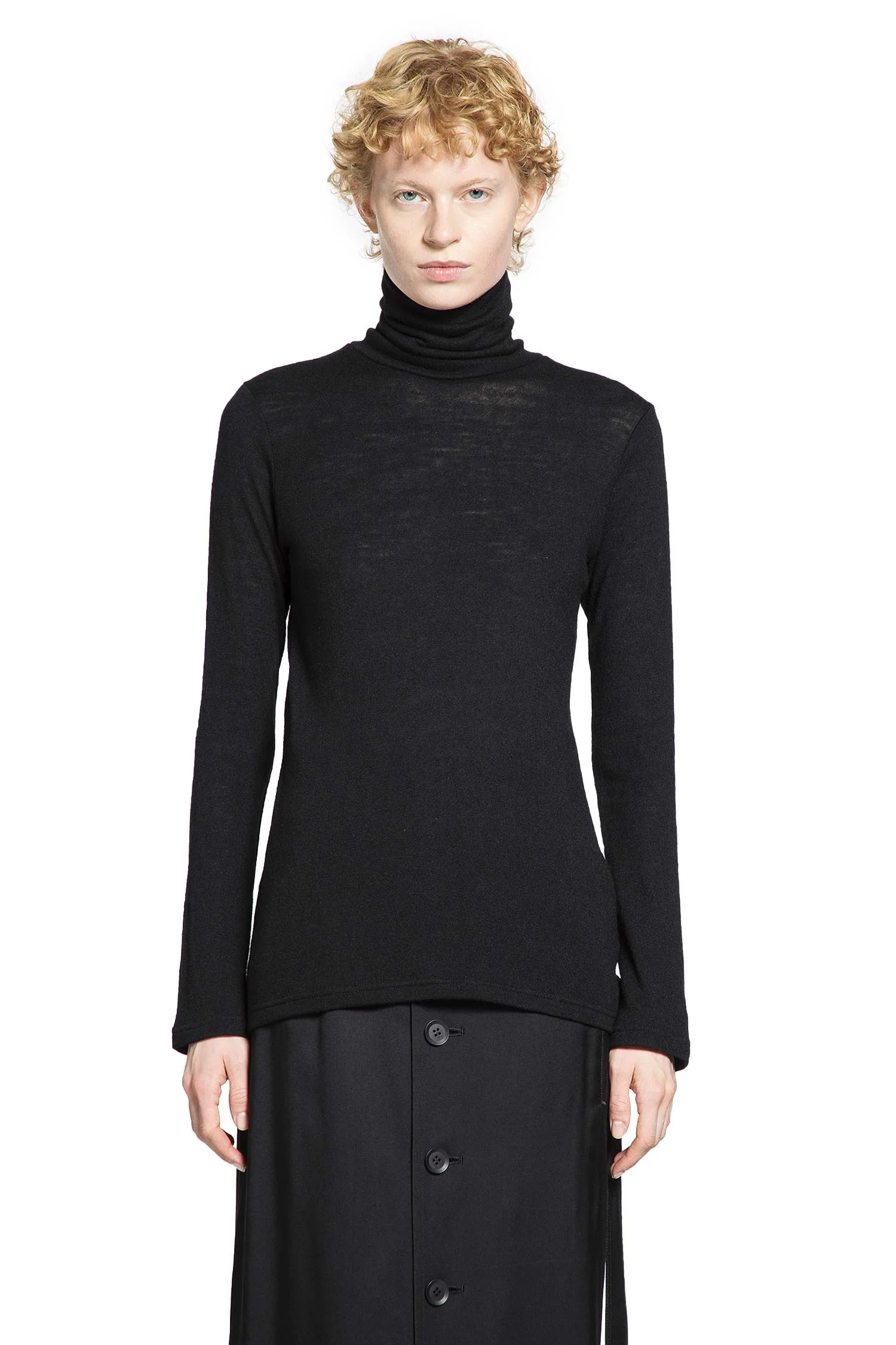 Yohji Yamamoto Woman Black Dresses - 1