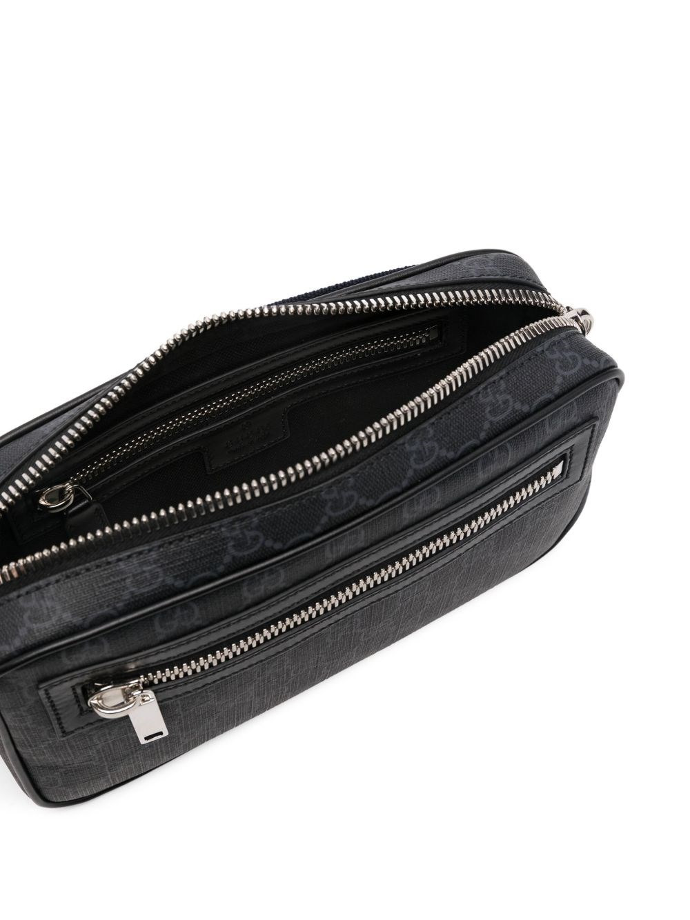 GG leather bum bag - 5