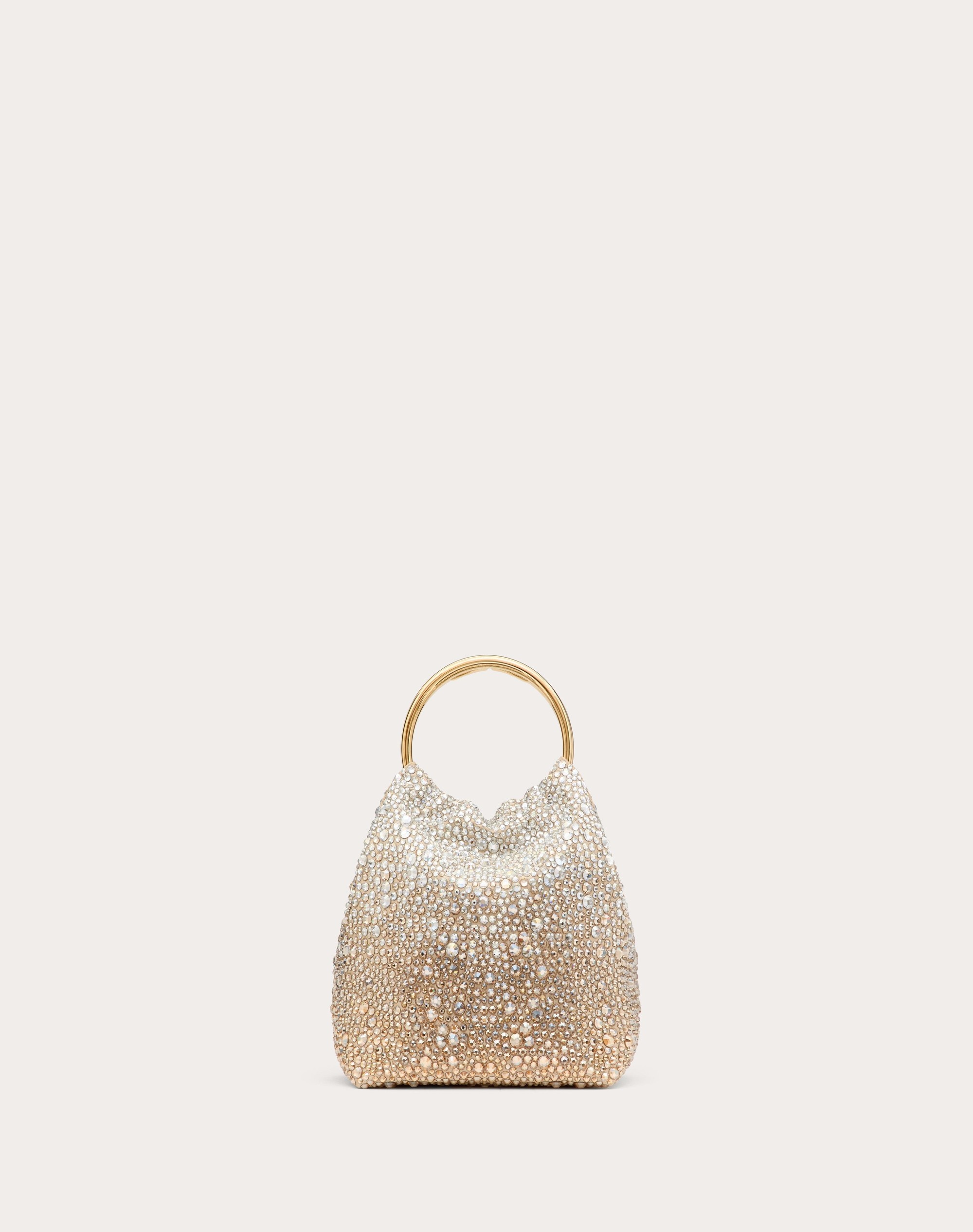 VALENTINO GARAVANI CARRY SECRETS SMALL EMBROIDERED BUCKET BAG - 4