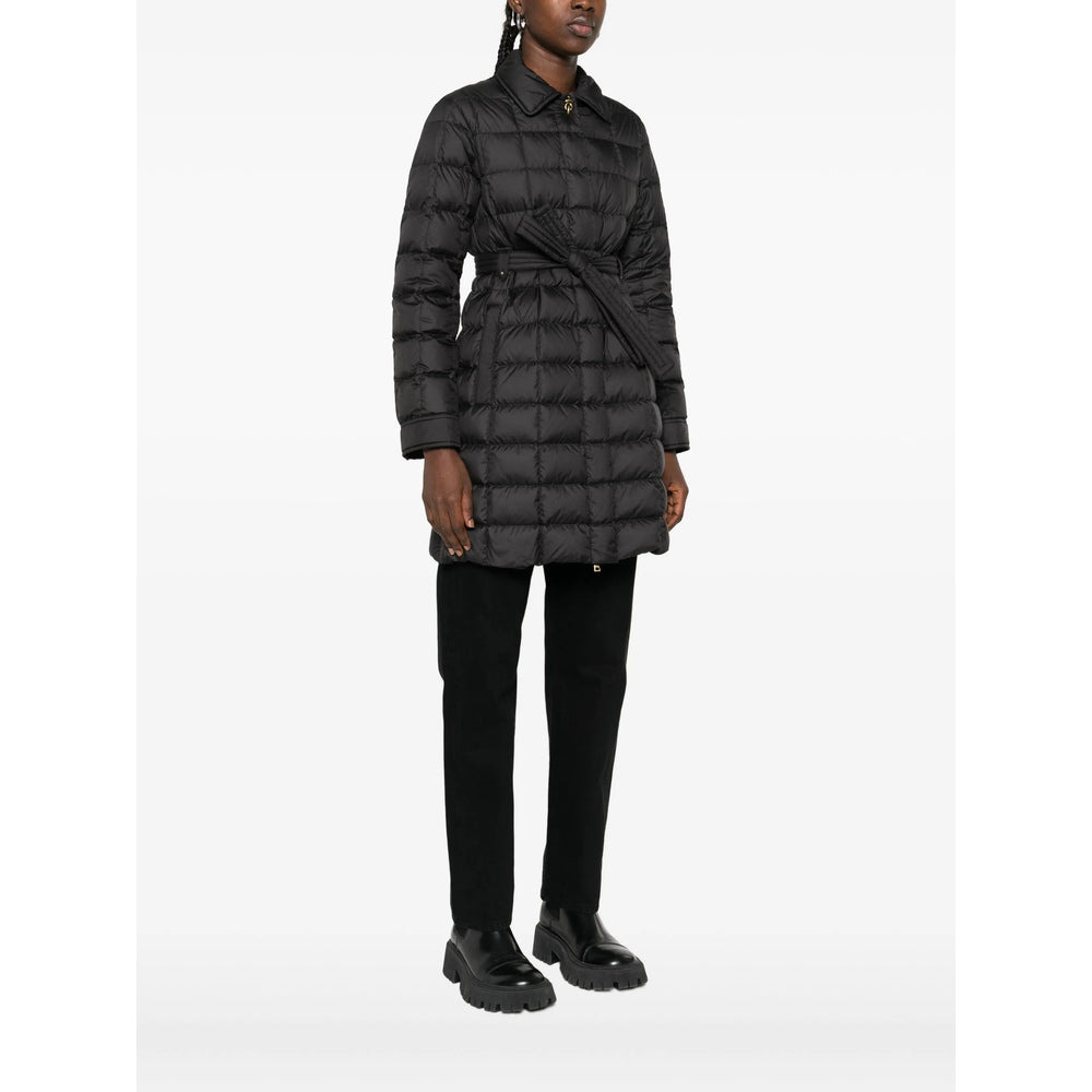 Moncler Black Coats - Single Breasted Coats Women - 4